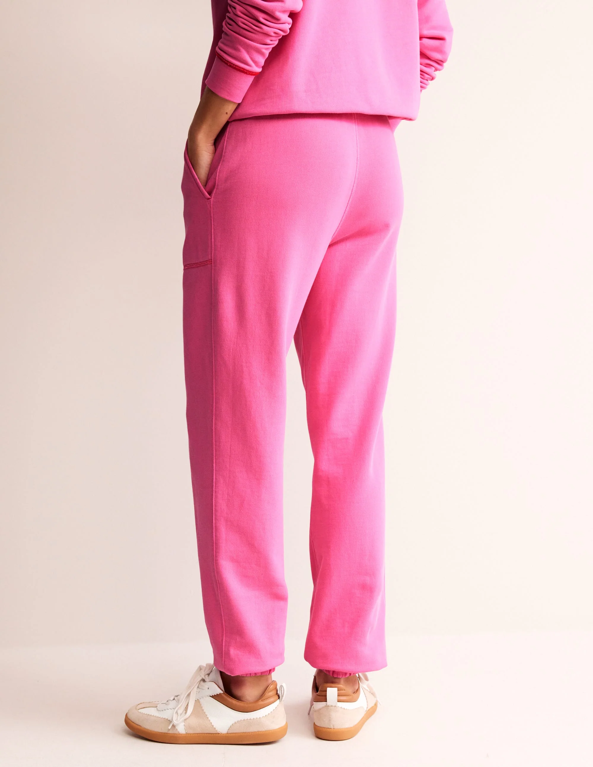 Jogginhose mit Waschung-Sangria Sonnenuntergang - Image 3