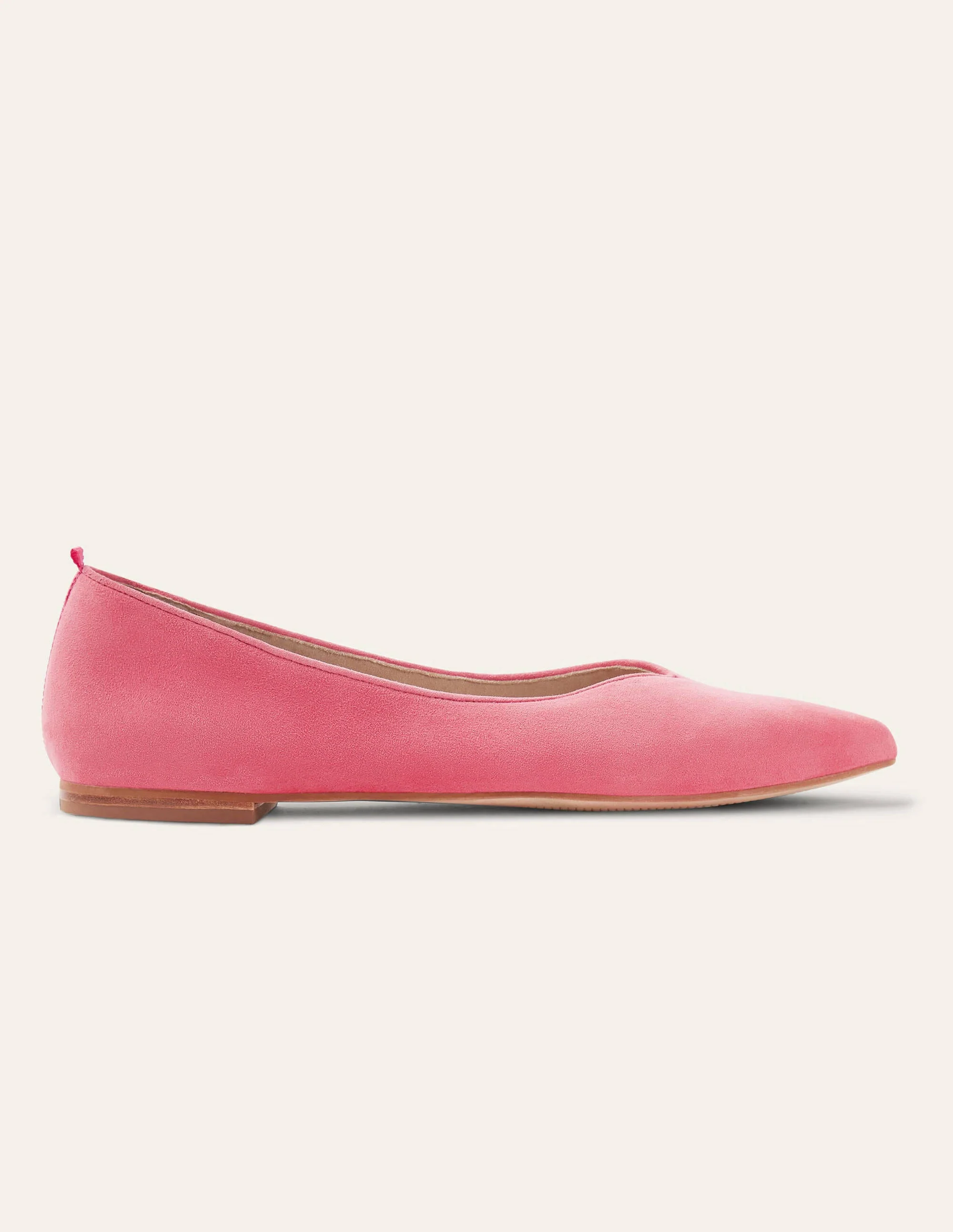 Julia Flache Pumps mit spitzer Zehenpartie-Bonbonrosa - Image 2