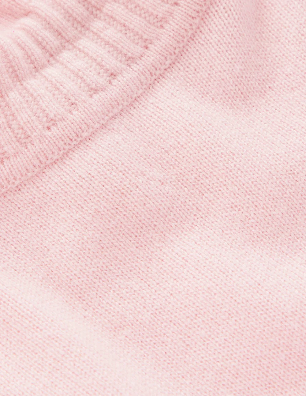 Kaschmirpullover mit Rüschenbesatz-Kreiderosa - Image 7