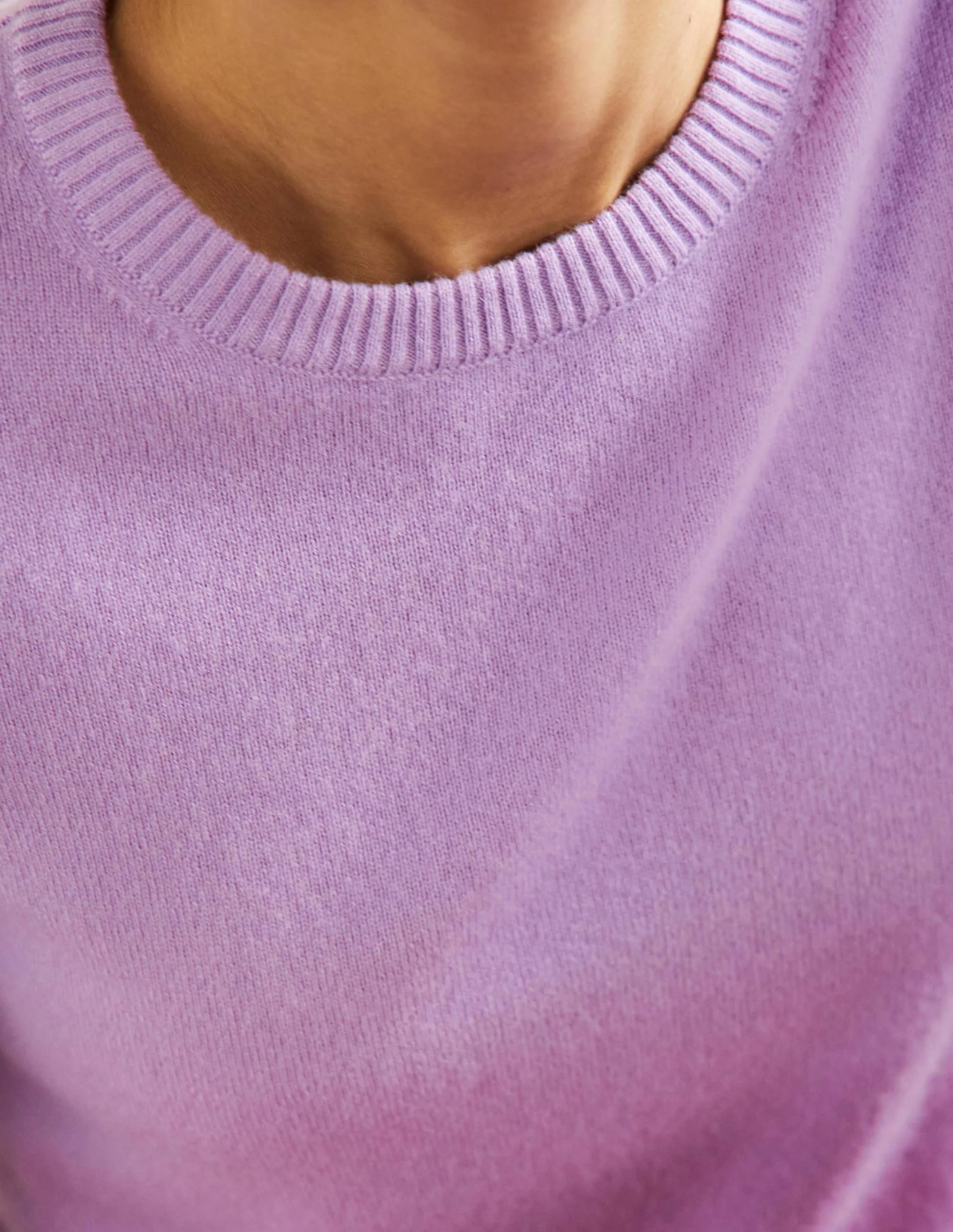 Kaschmirstrickoberteil-Afrikanisches Violett - Image 2