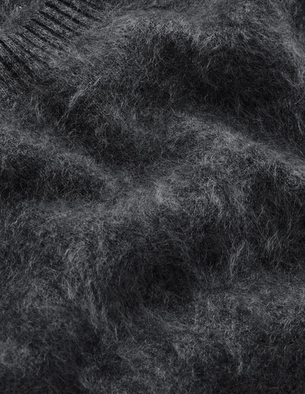 Kat Pullover aus gebürstetem Kaschmir-Schiefergrau - Image 7