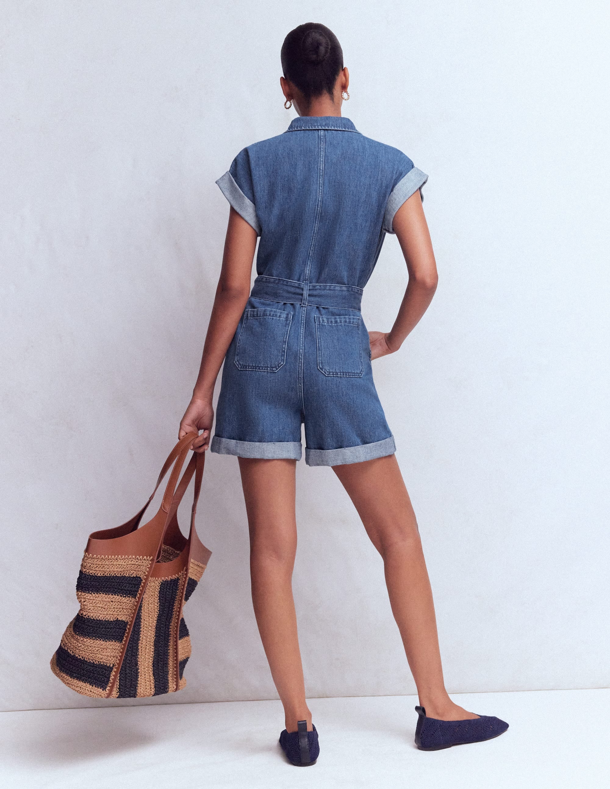 Kay Denim-Jumpsuit-Heller Used Look - Image 3