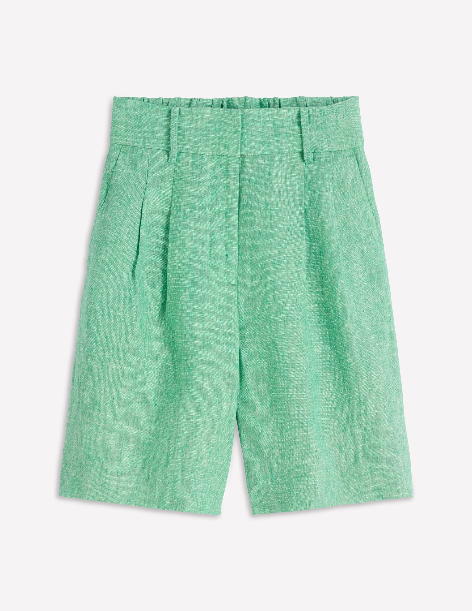 Kensington Leinenshorts-Aloe-Grün Chambray - Image 7