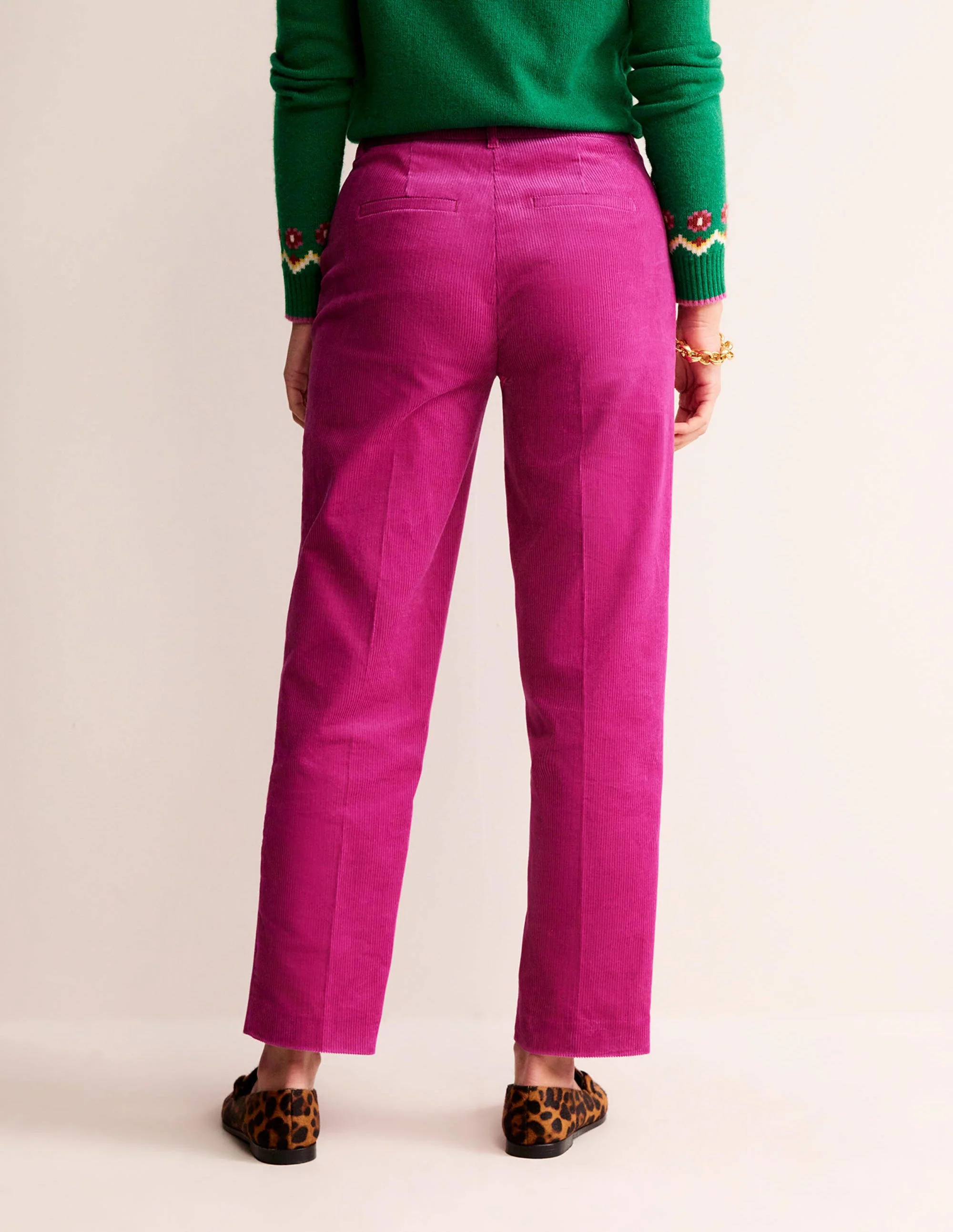 Kew Cordhose-Magenta - Image 3