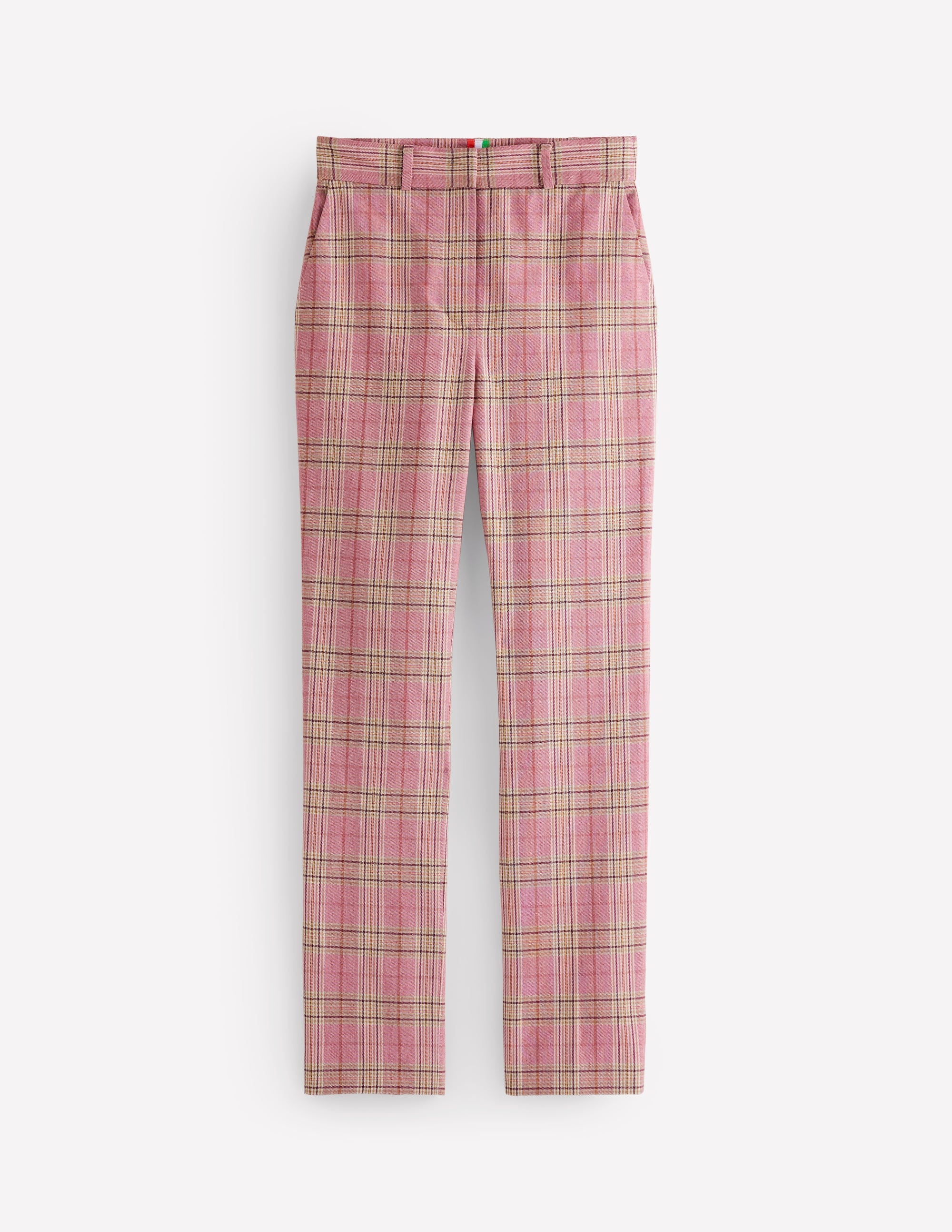 Kew Hose mit Karomuster-Pink Kariert - Image 6