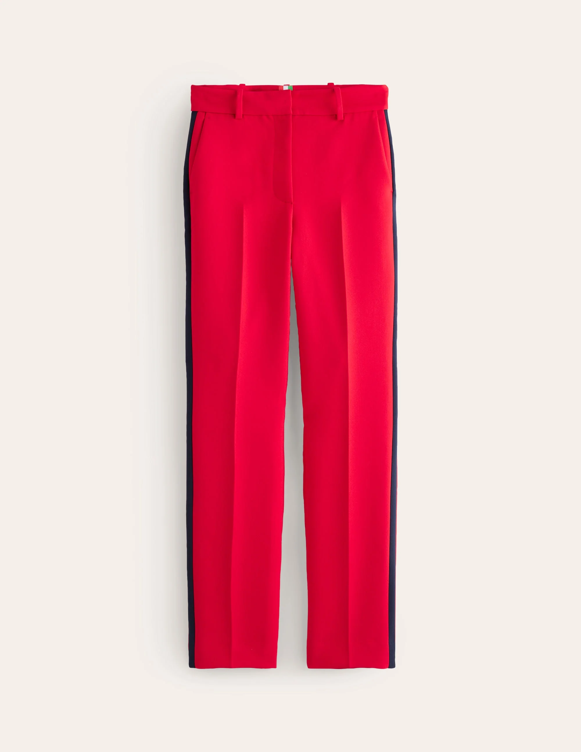 Kew Hose mit seitlichen Streifen-Rot/Marineblau Seitenstreifen - Image 5