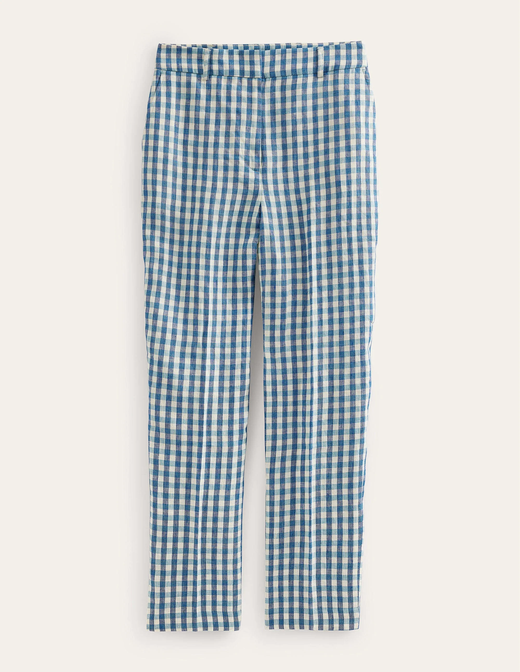 Kew Leinenhose-Kariert - Image 8