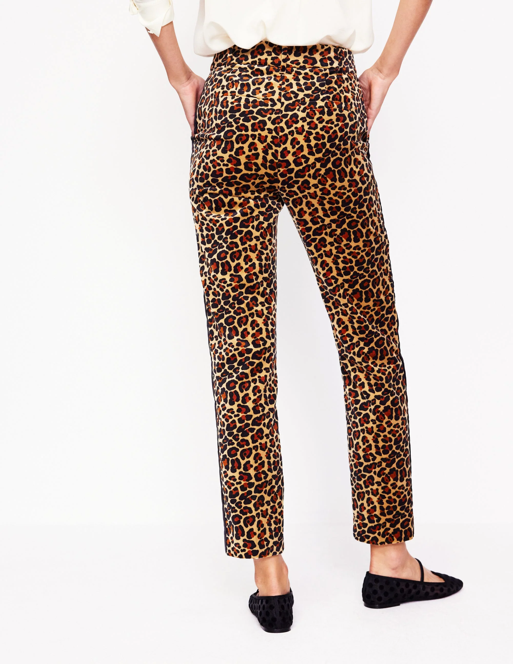 Kew Samthose-Leopard, schwarzer Seitenstreifen - Image 3