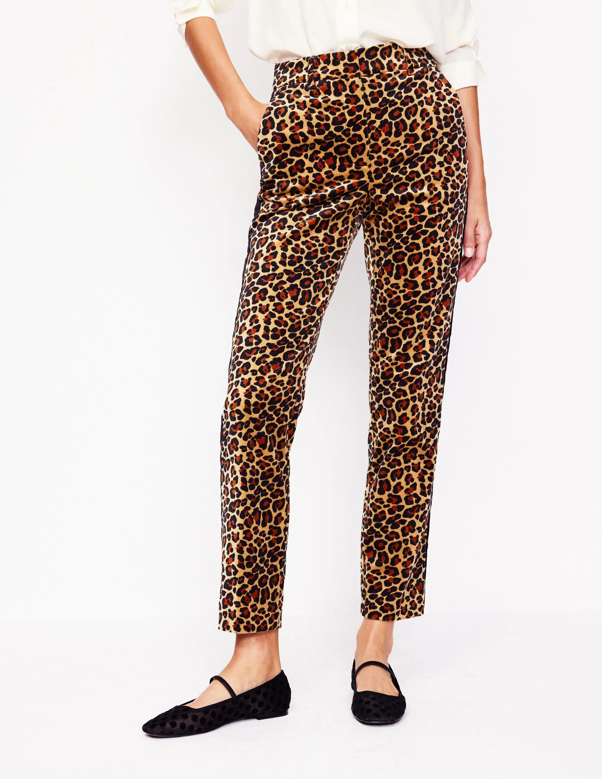 Kew Samthose-Leopard, schwarzer Seitenstreifen - Image 4