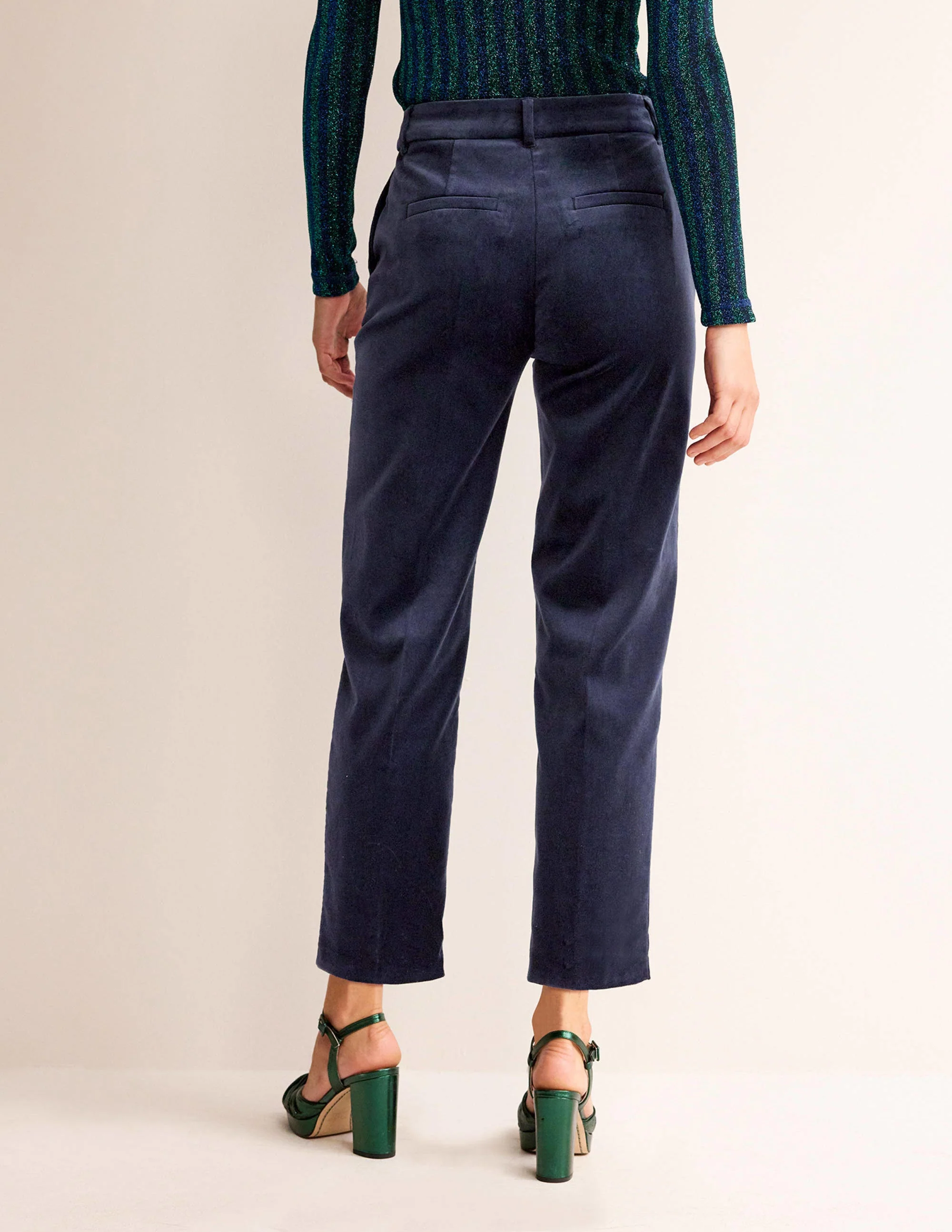 Kew Samthose-Marineblau - Image 3