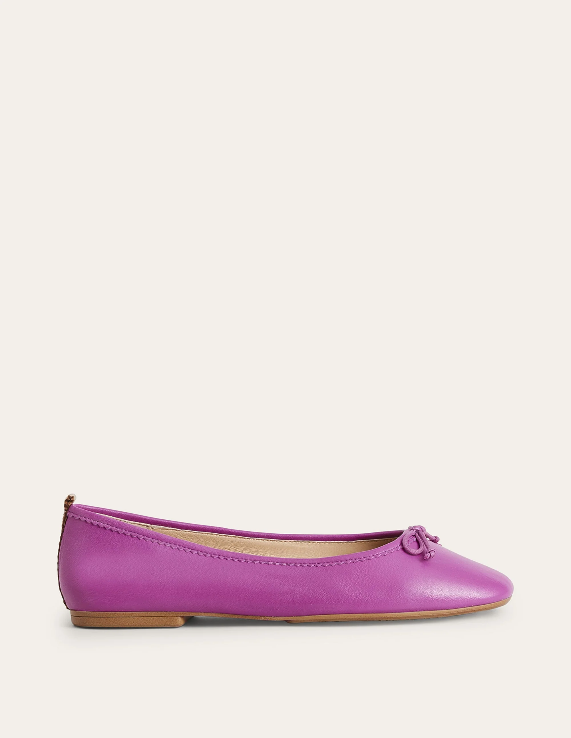Kitty Ballerinas mit flexibler Sohle-Dunkles Magenta