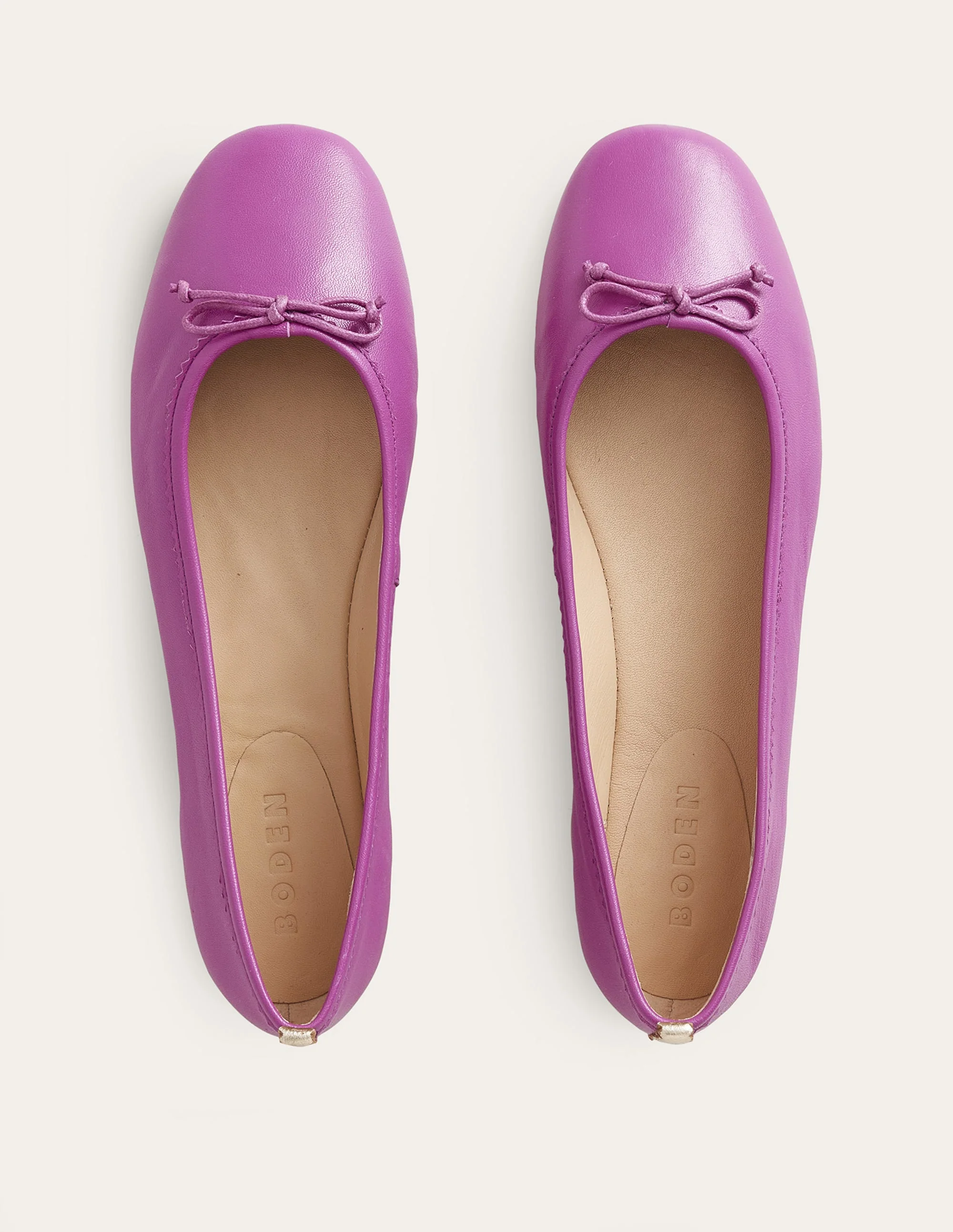 Kitty Ballerinas mit flexibler Sohle-Dunkles Magenta - Image 4