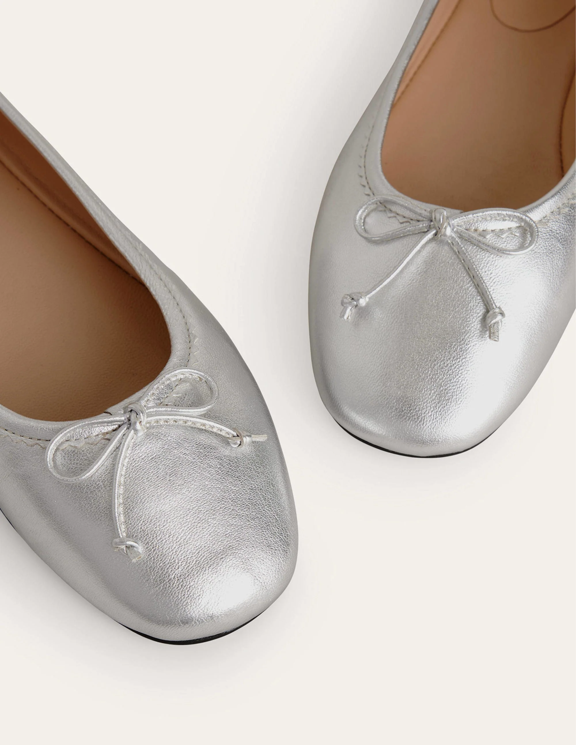 Kitty Ballerinas mit flexibler Sohle-Silber Metallic - Image 4