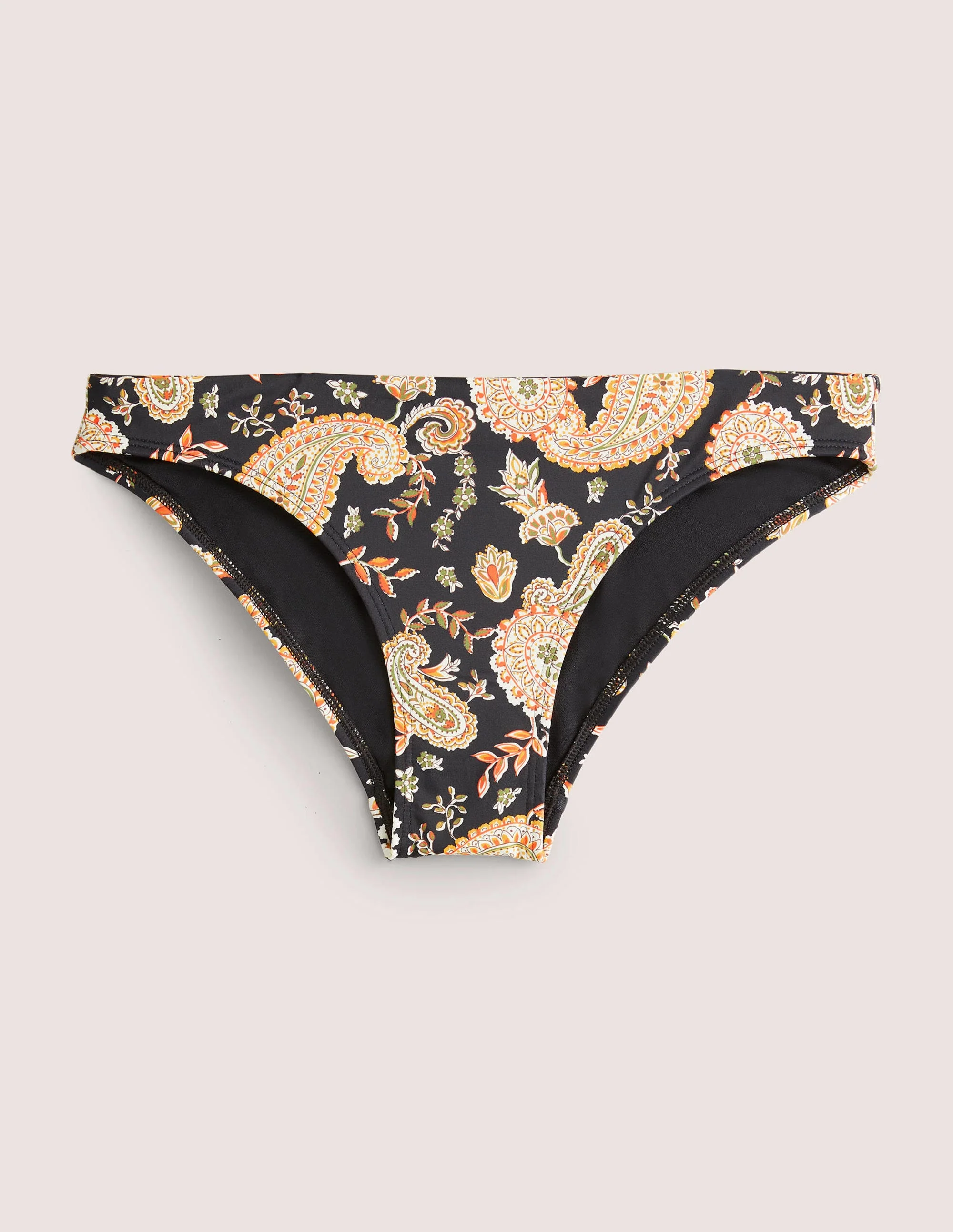 Klassische Bikinihose-Blau, Elegante Blüten - Image 5