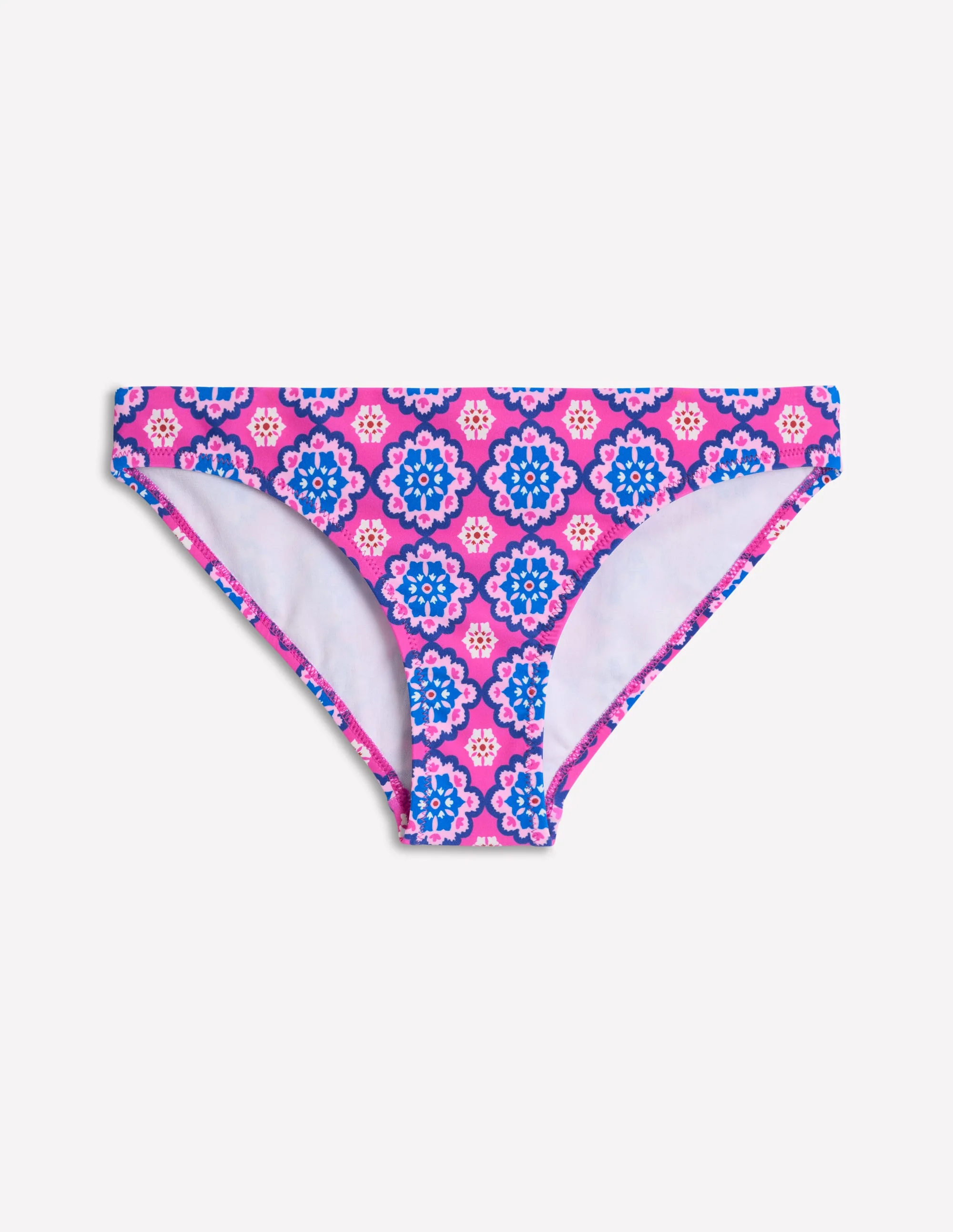 Klassische Bikinihose-Kosmos-Rosa, Geometrisches Muster - Image 8