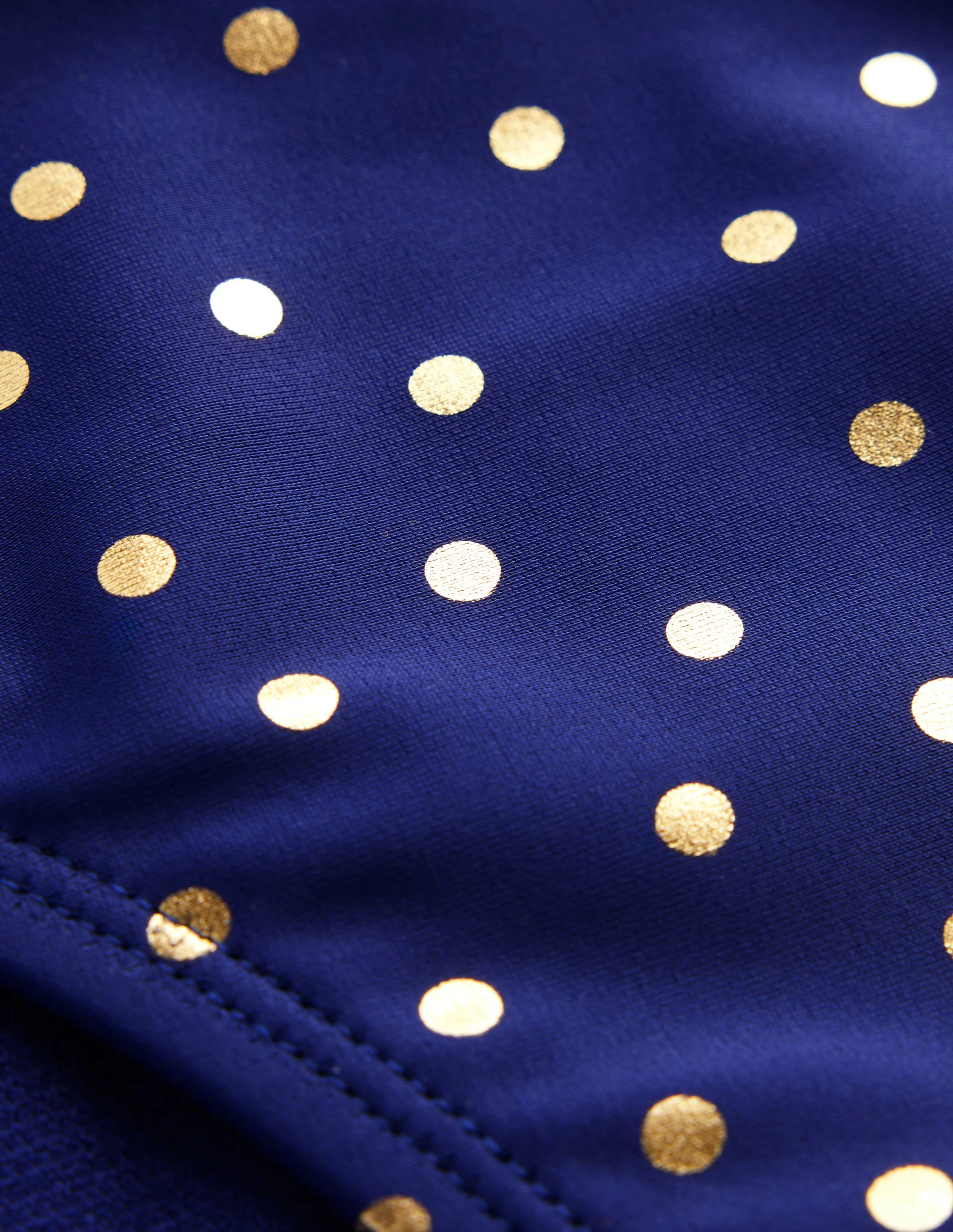 Klassische Bikinihose-Marineblau Folien-Punkte - Image 6
