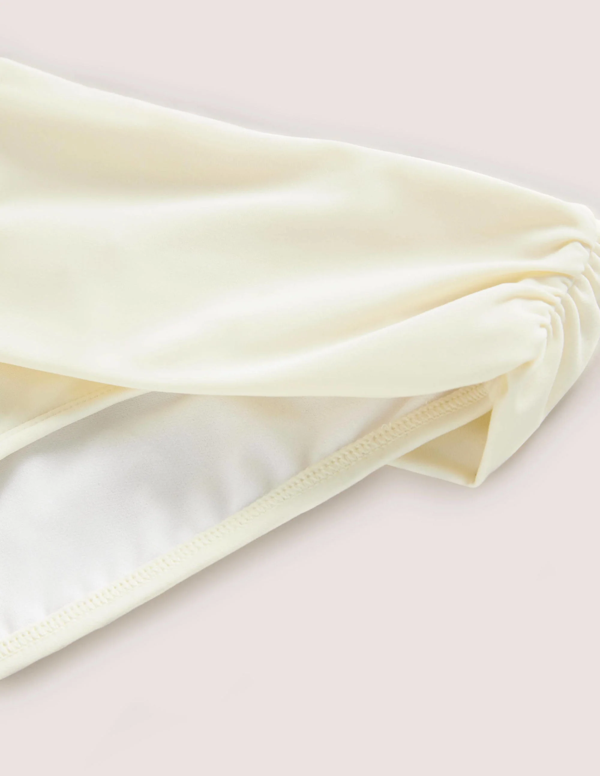 Klassische Bikinihose mit umgeschlagenem Bund-Naturweiß - Image 5