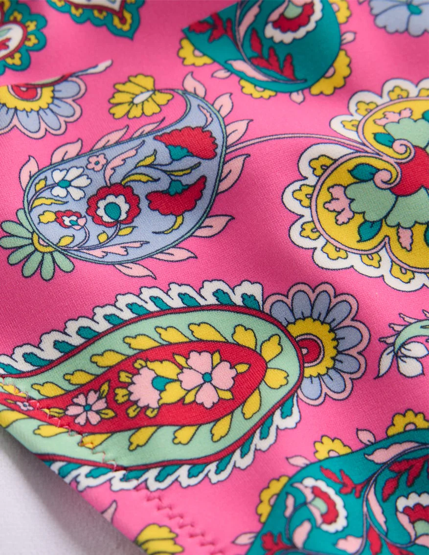 Klassische Bikinihose-Rosa Paisley - Image 8