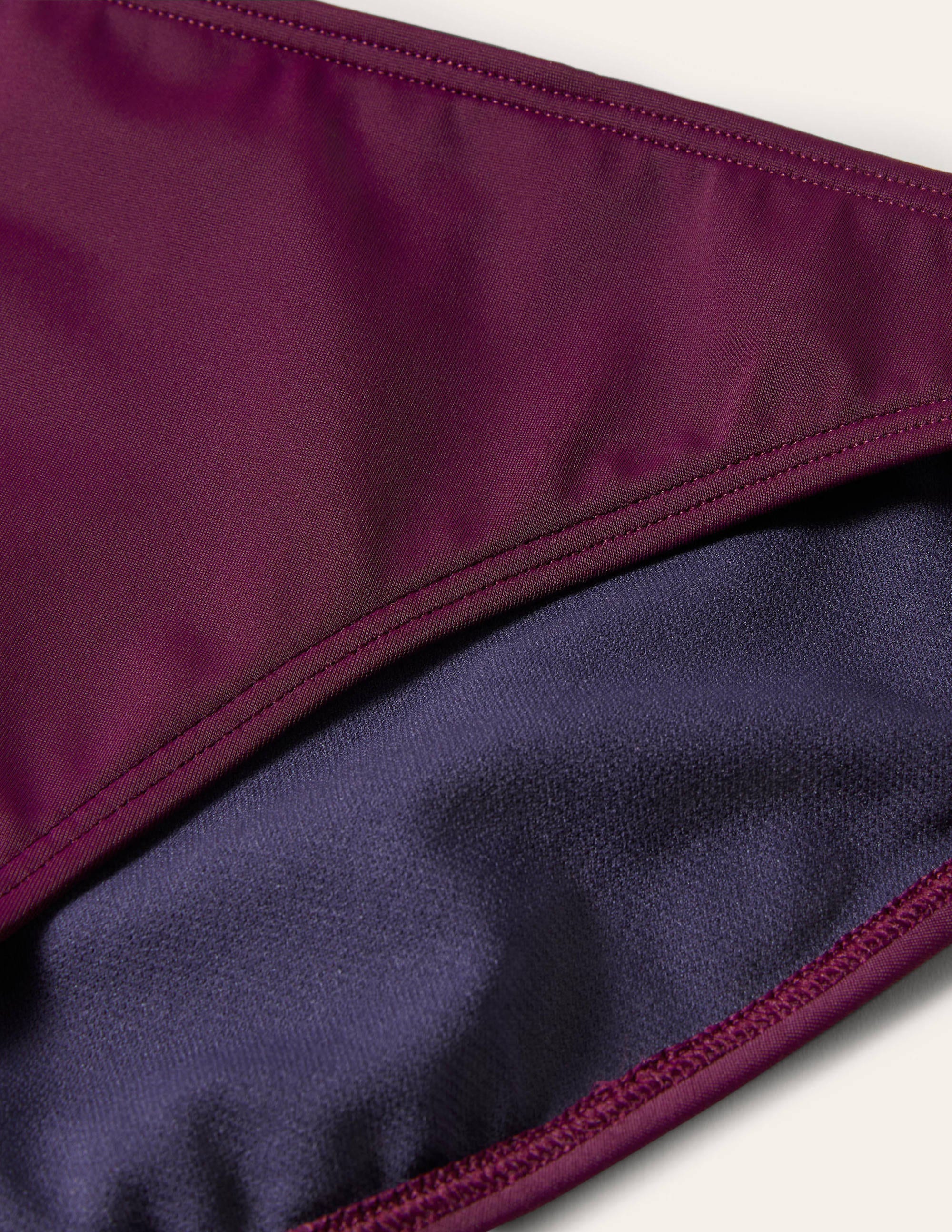 Klassische Bikinihose-Schokolade und Blau Gemalte Tupfen - Image 6