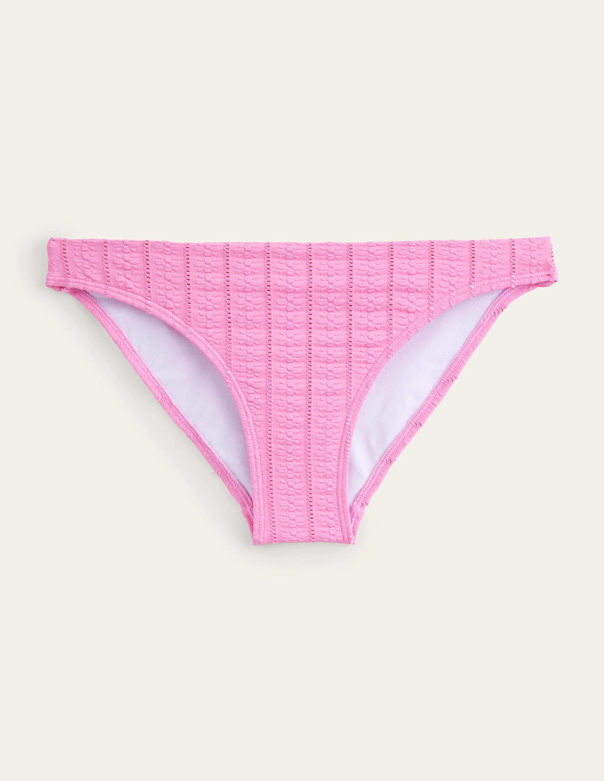 Klassische Bikinihose-Zuckerwattenrosa, Strukturiert - Image 5