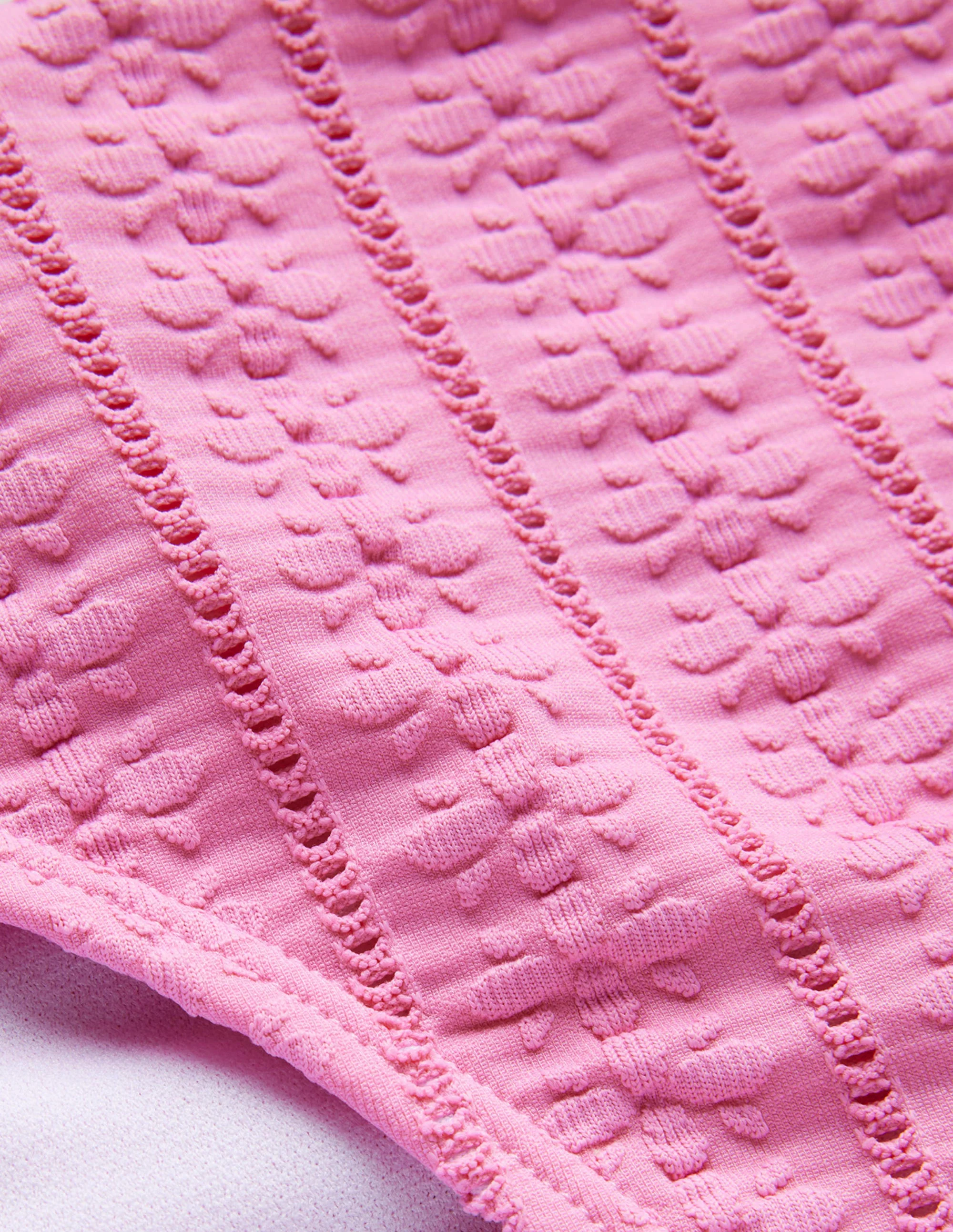 Klassische Bikinihose-Zuckerwattenrosa, Strukturiert - Image 6