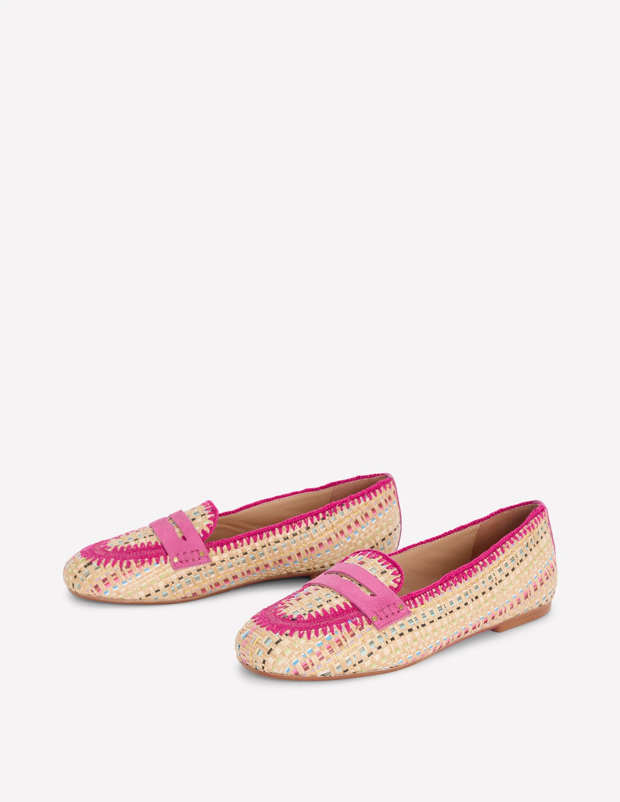 Klassische Pennyloafer-Bunt, Bast - Image 3