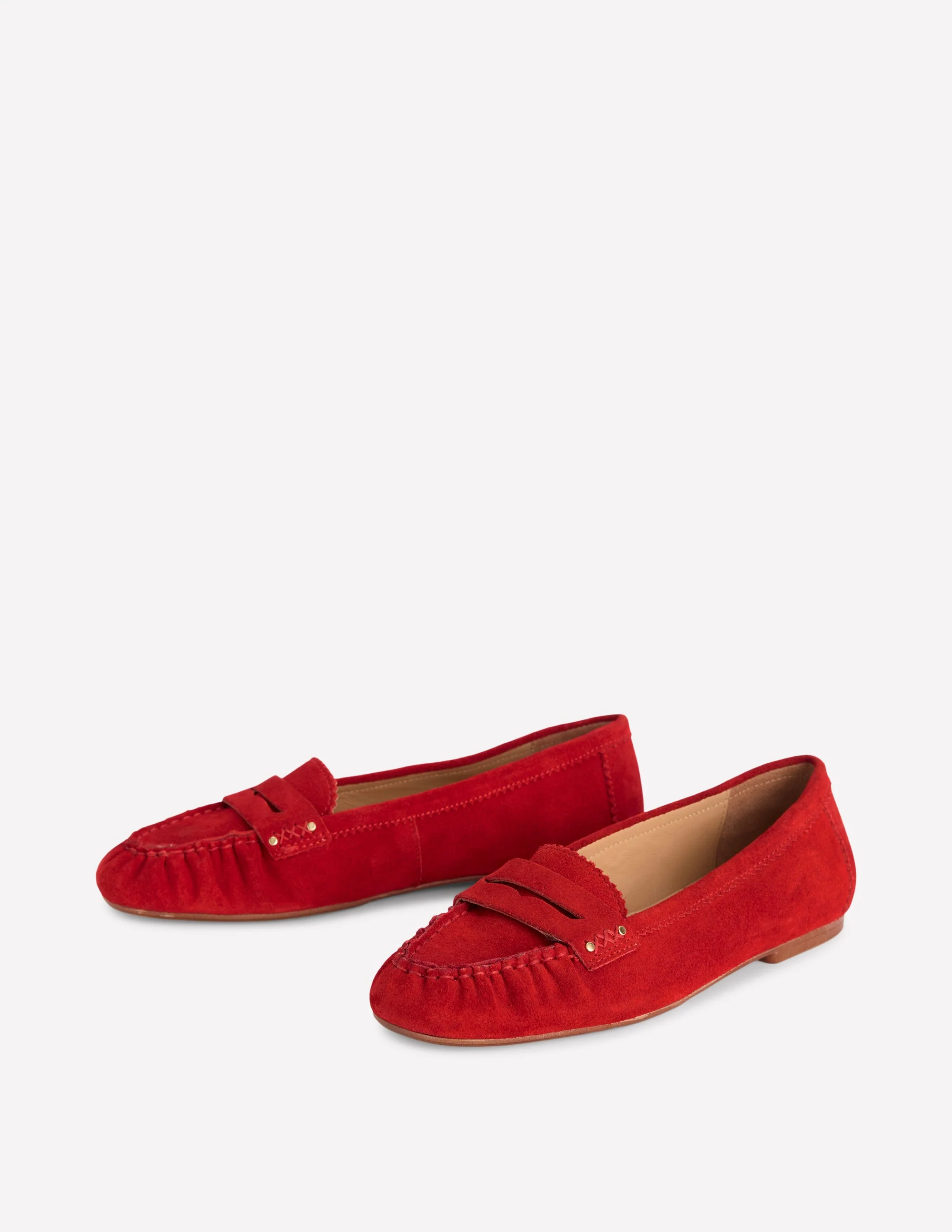 Klassische Pennyloafer-ROT - Image 4