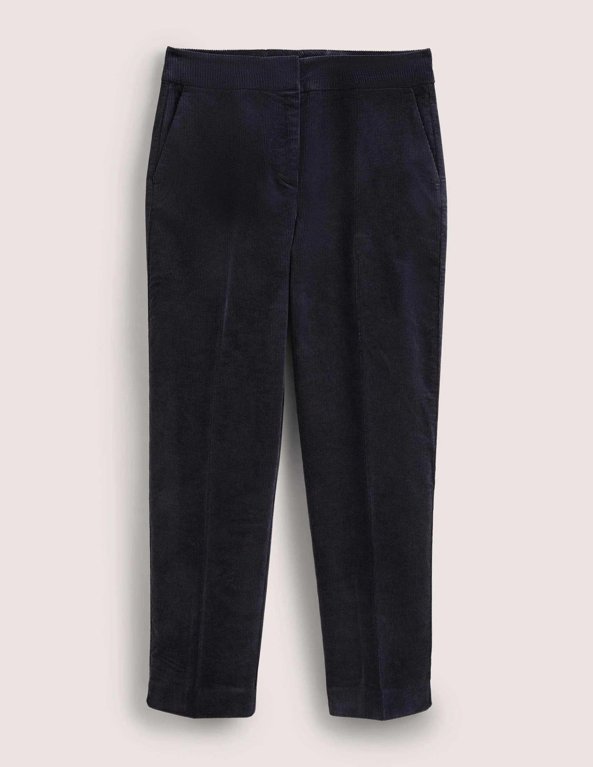 Klassische schmal zulaufende Hose-Marineblau - Image 5
