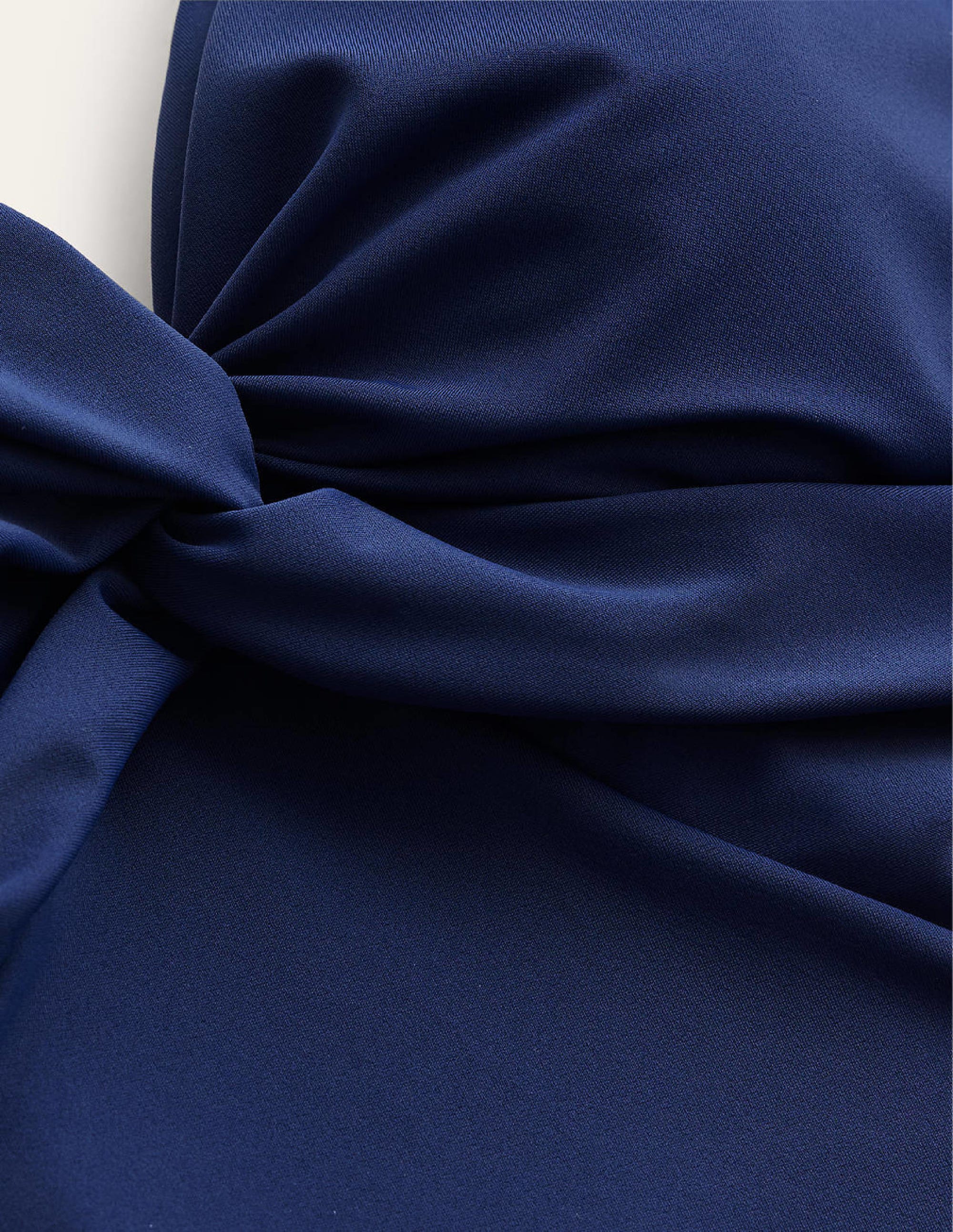 Klassischer Badeanzug mit Twistdetail-Französisches Marineblau - Image 6