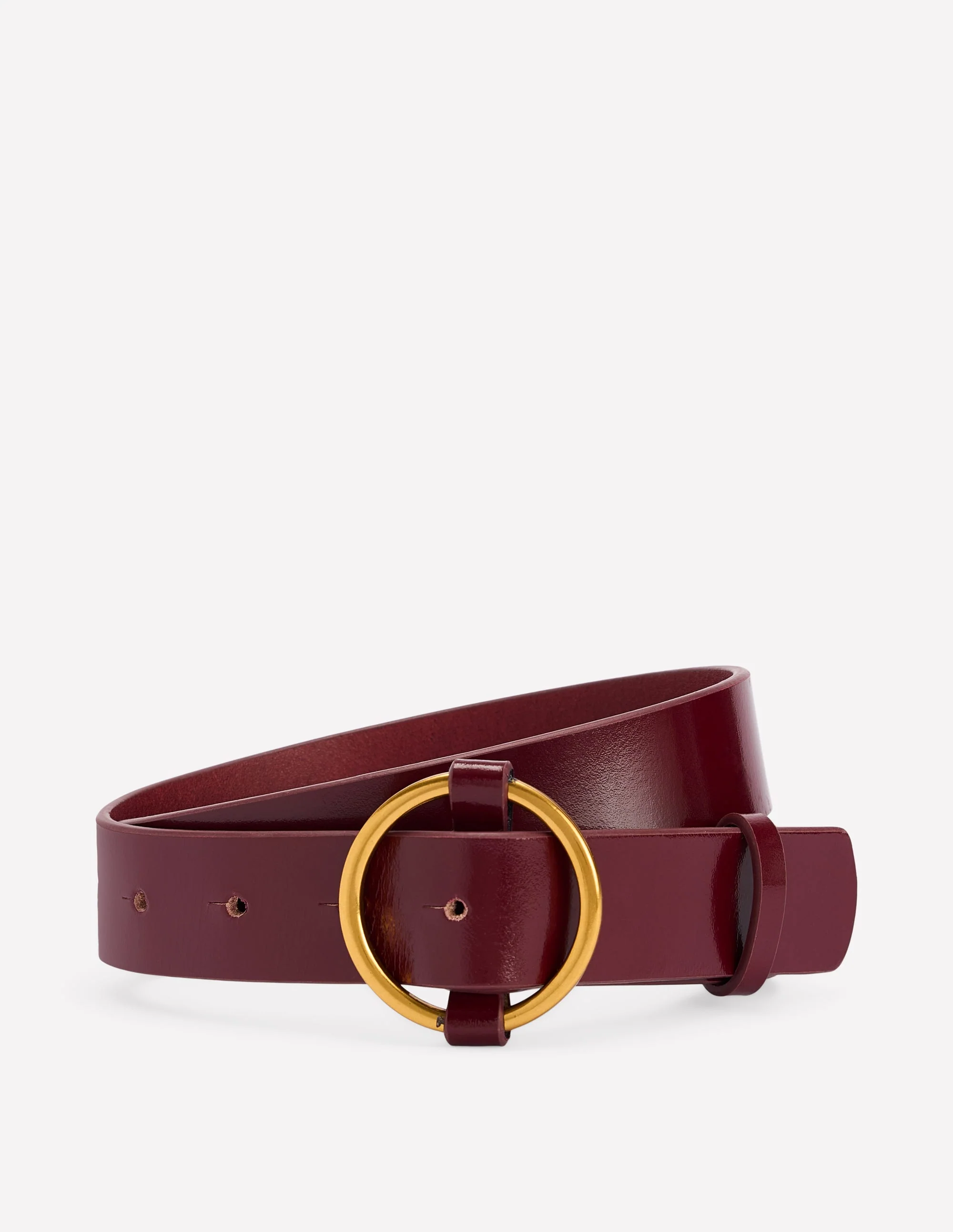 Klassischer Gürtel-Oxblood