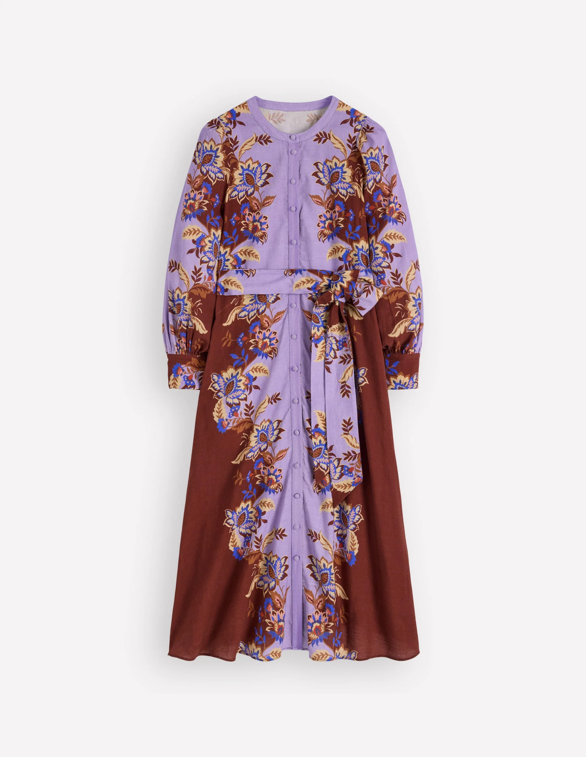 Kleid für besondere Anlässe mit Blousonärmeln-Bunt Superblüten - Image 6