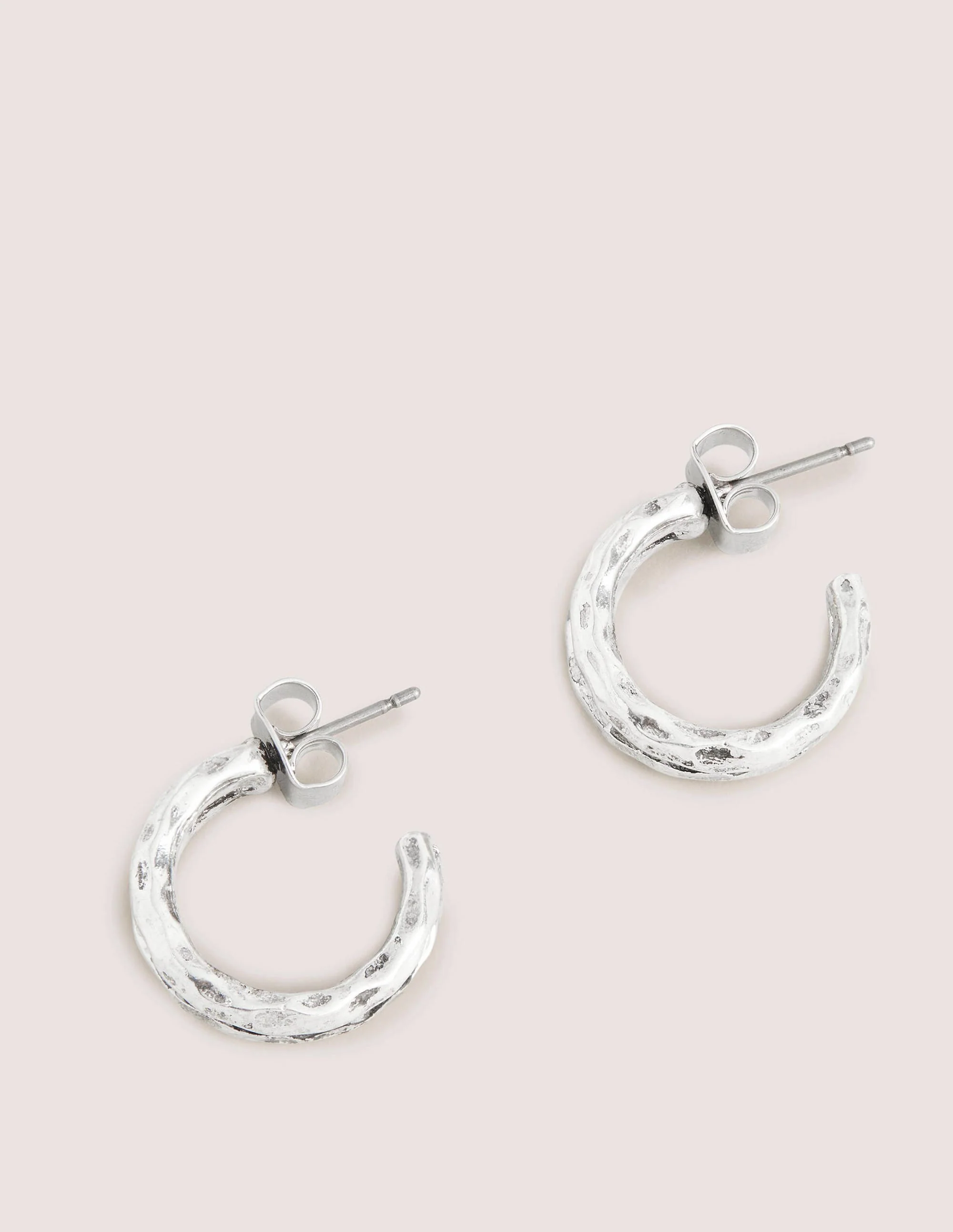 Kleine Doppel-Creolen-Silber - Image 2