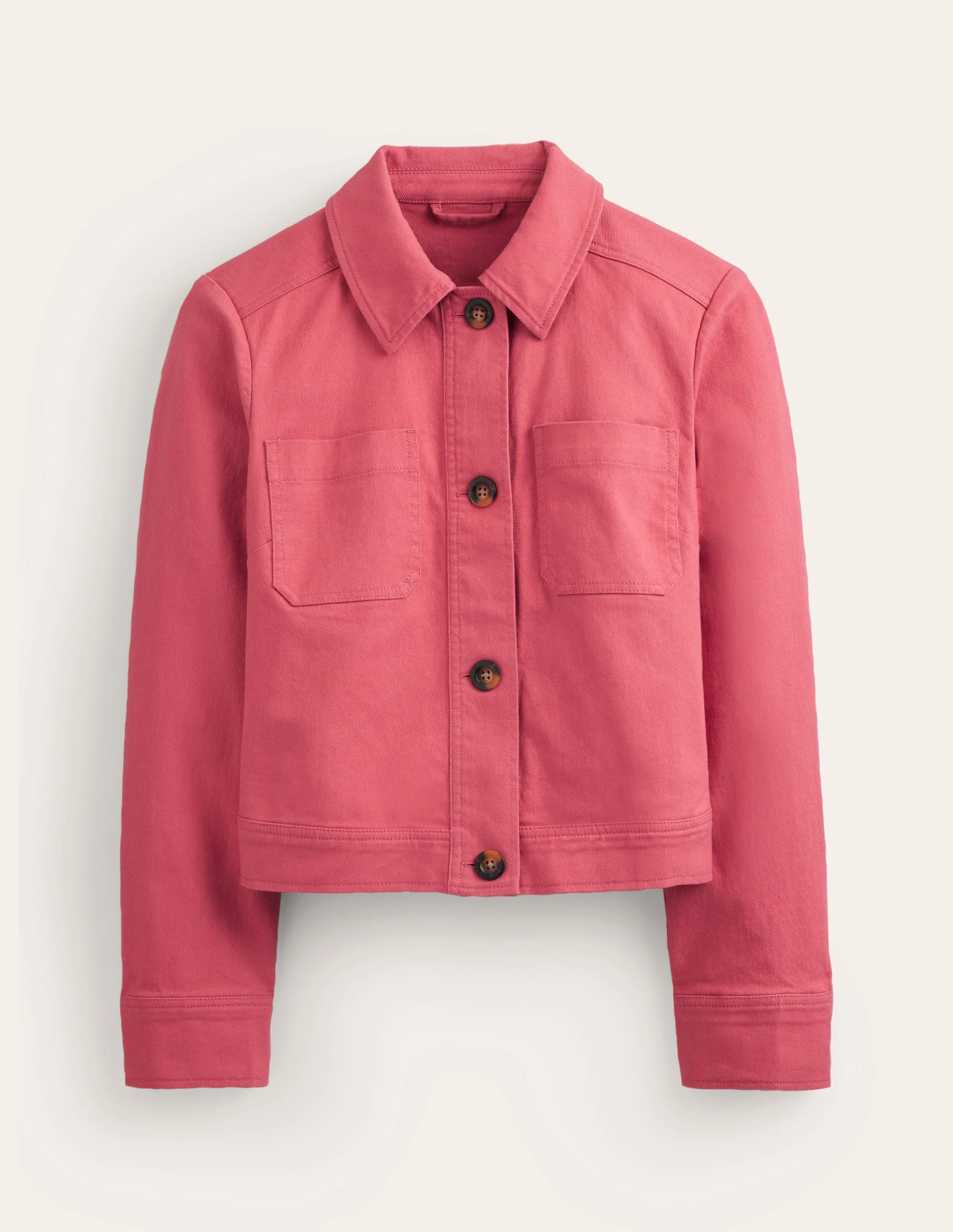 Kurze Freizeitjacke-Rosa - Image 5