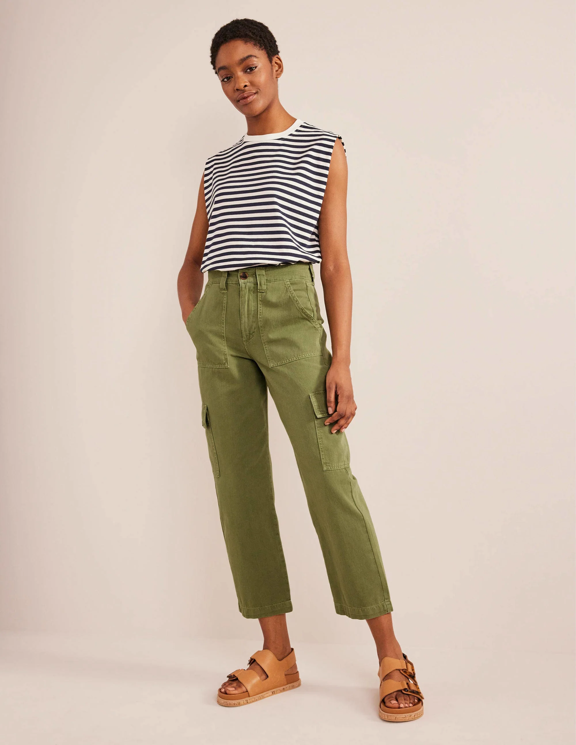 Lässige Cargohose-Aquamarine - Image 2