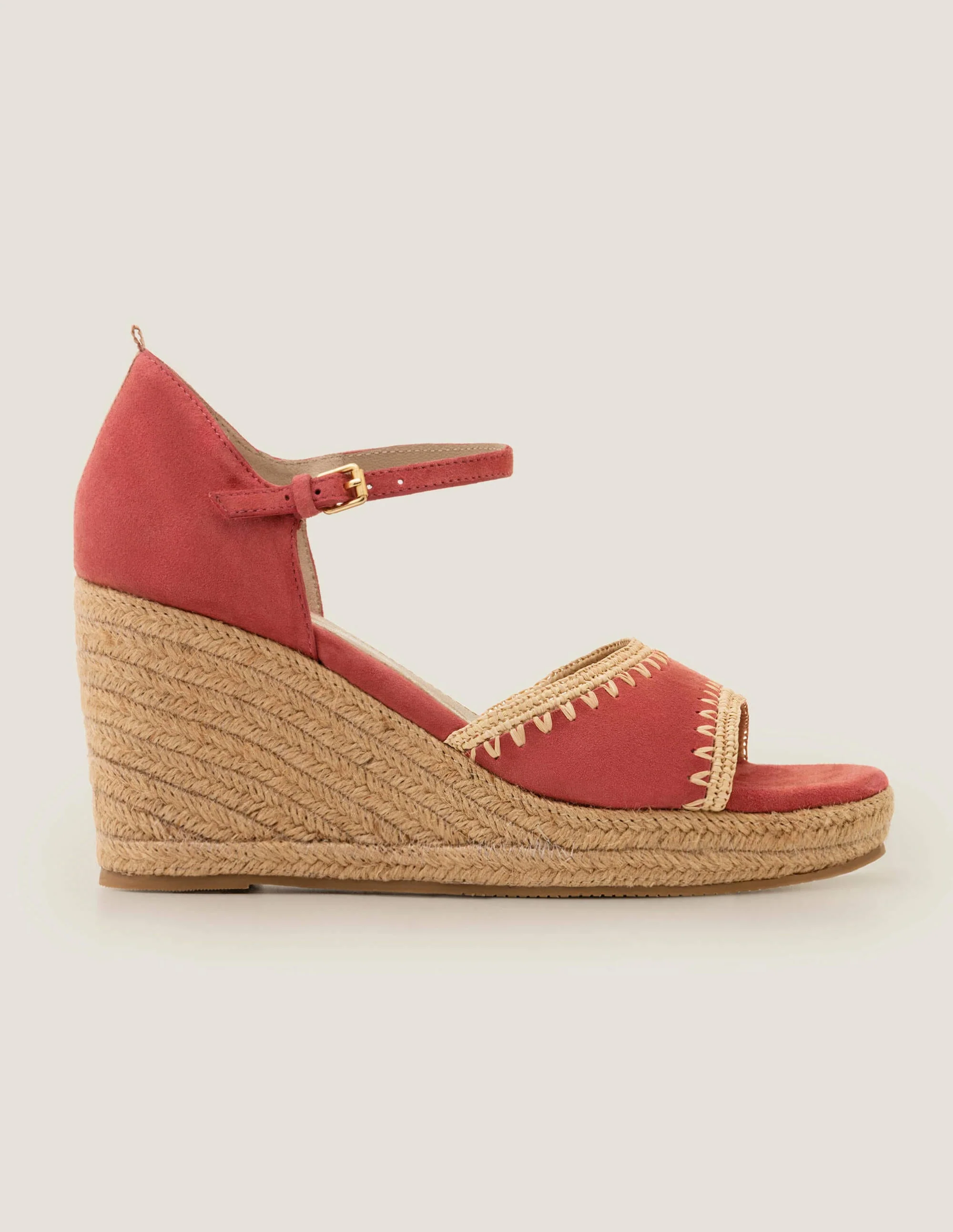 Layla Espadrilles mit Keilabsatz-Rot - Image 2