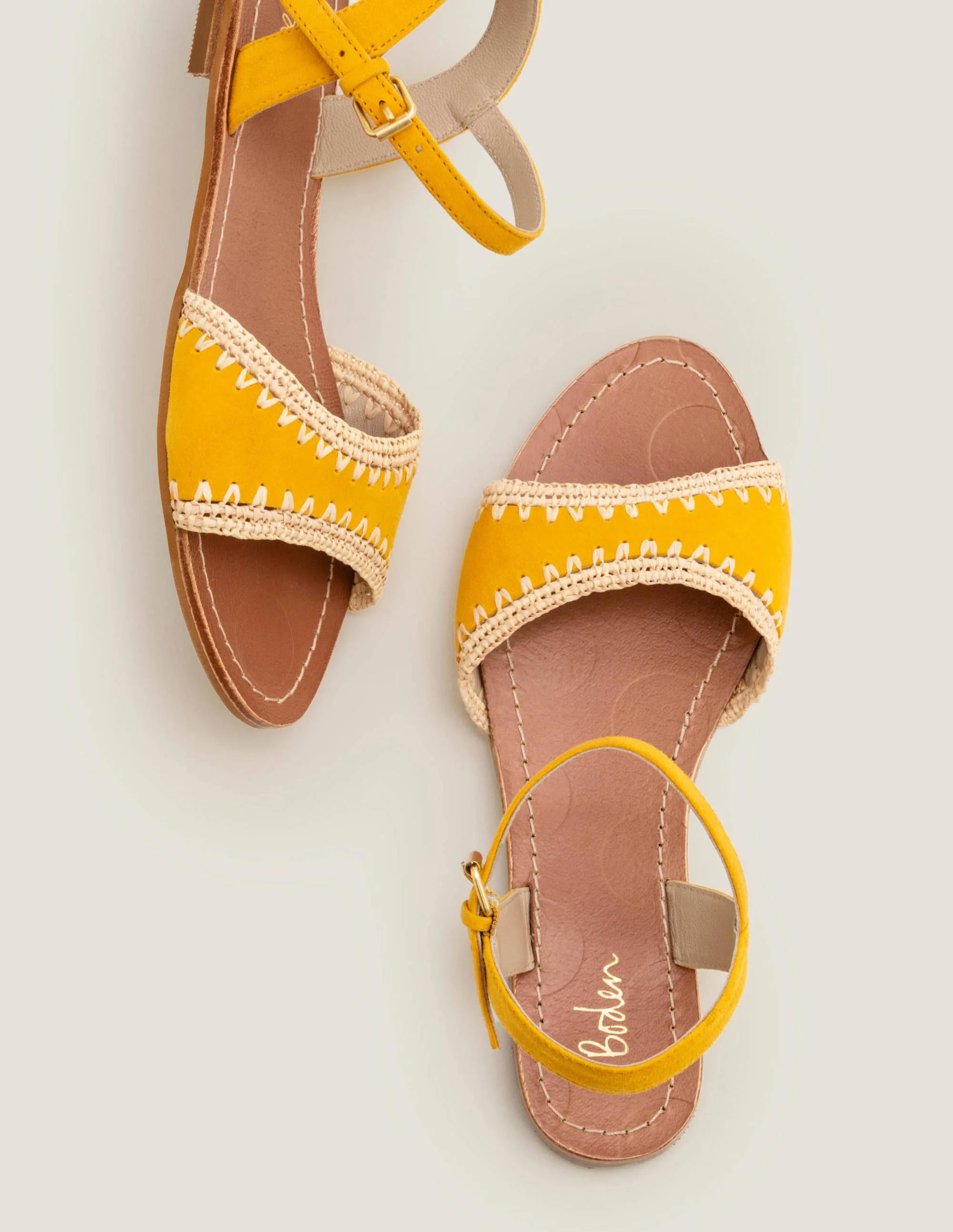 Layla Sandalen-Sonnengelb
