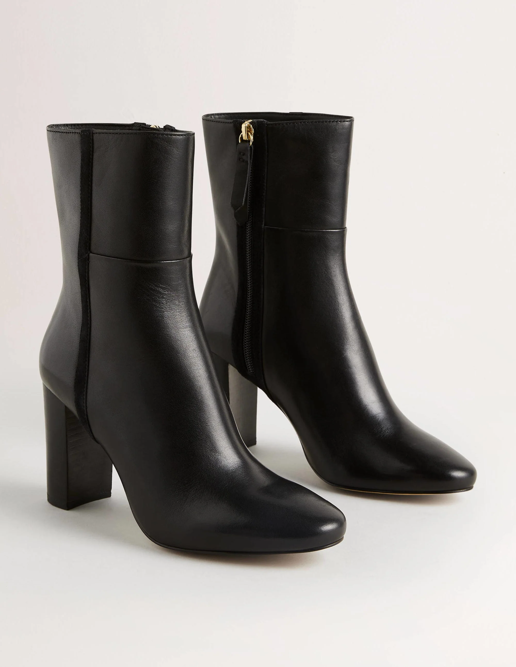 Leder-Stiefeletten-Schwarz - Image 2