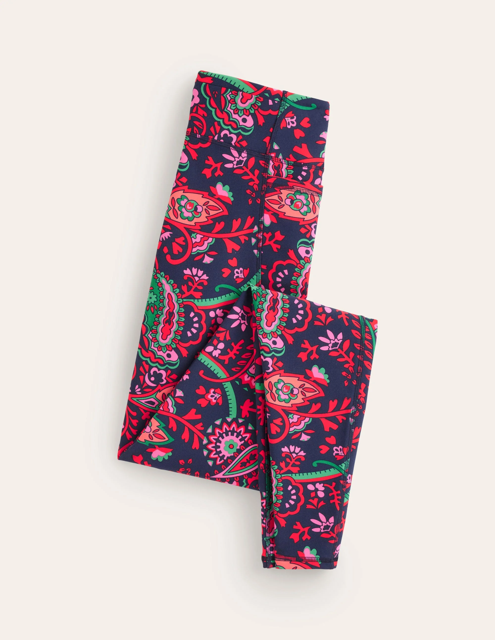 Leggings mit hohem Bund und Tasche-Französisches Marineblau, Fantastisch - Image 5