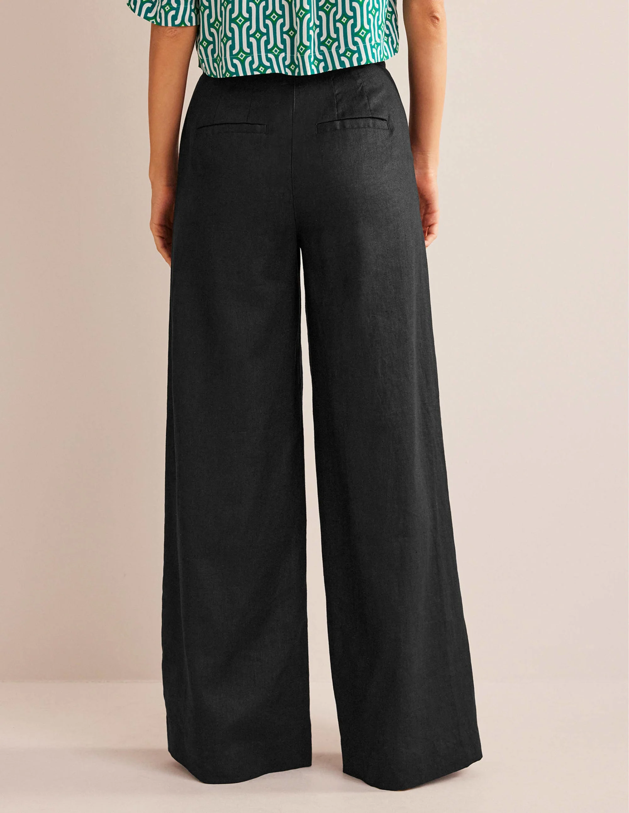 Leinenhose Highbury-Schwarz - Image 3