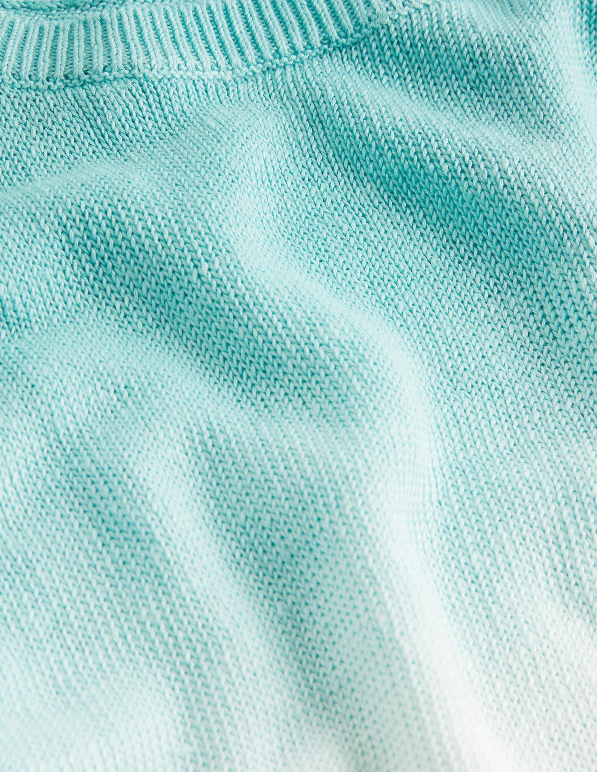 Leinenpullunder mit Dip-Dye-Farbverlauf-Blautöne, Schimmernd - Image 12