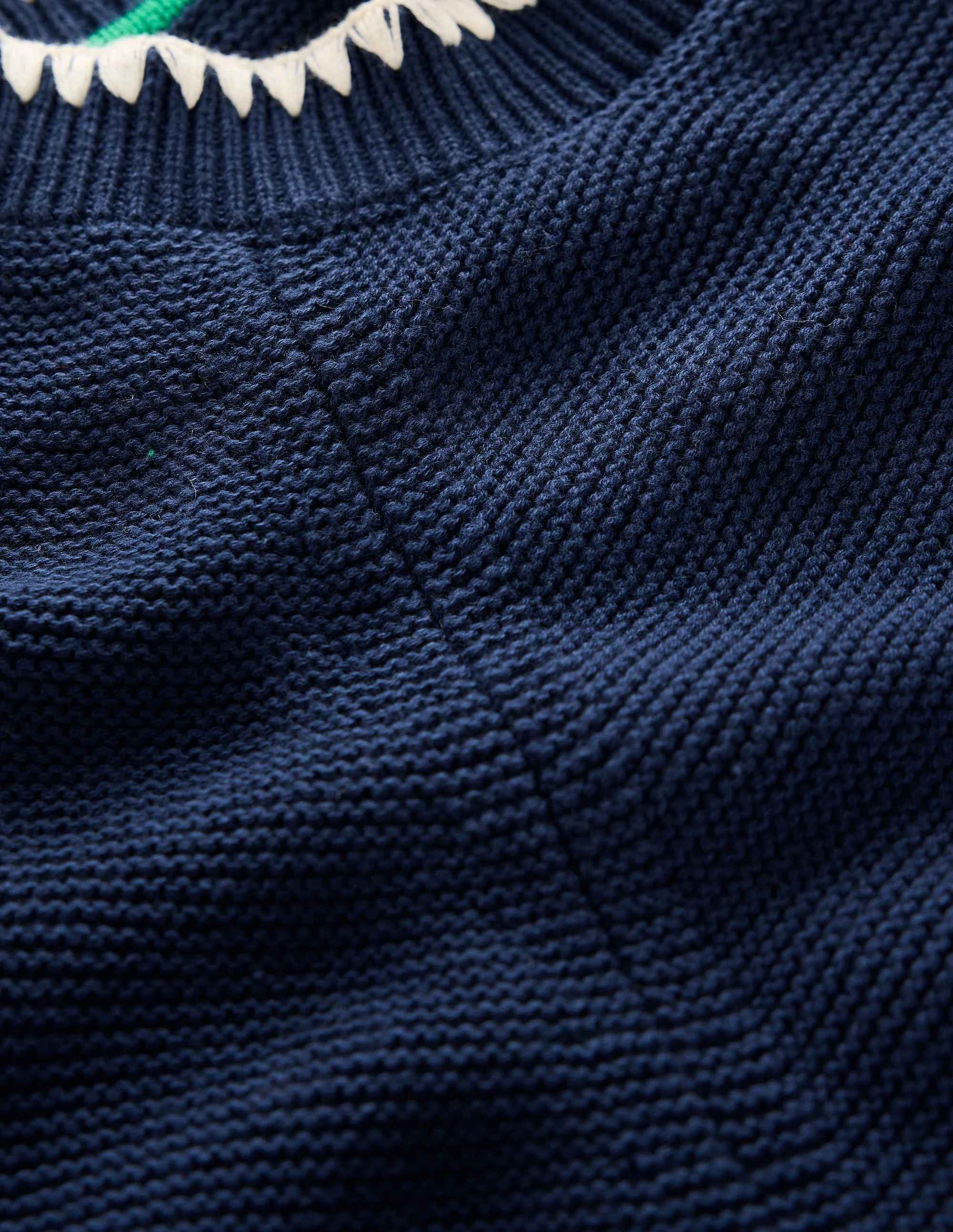 Lena Pullover mit Ziernaht-Aqua Marine Marl - Image 6