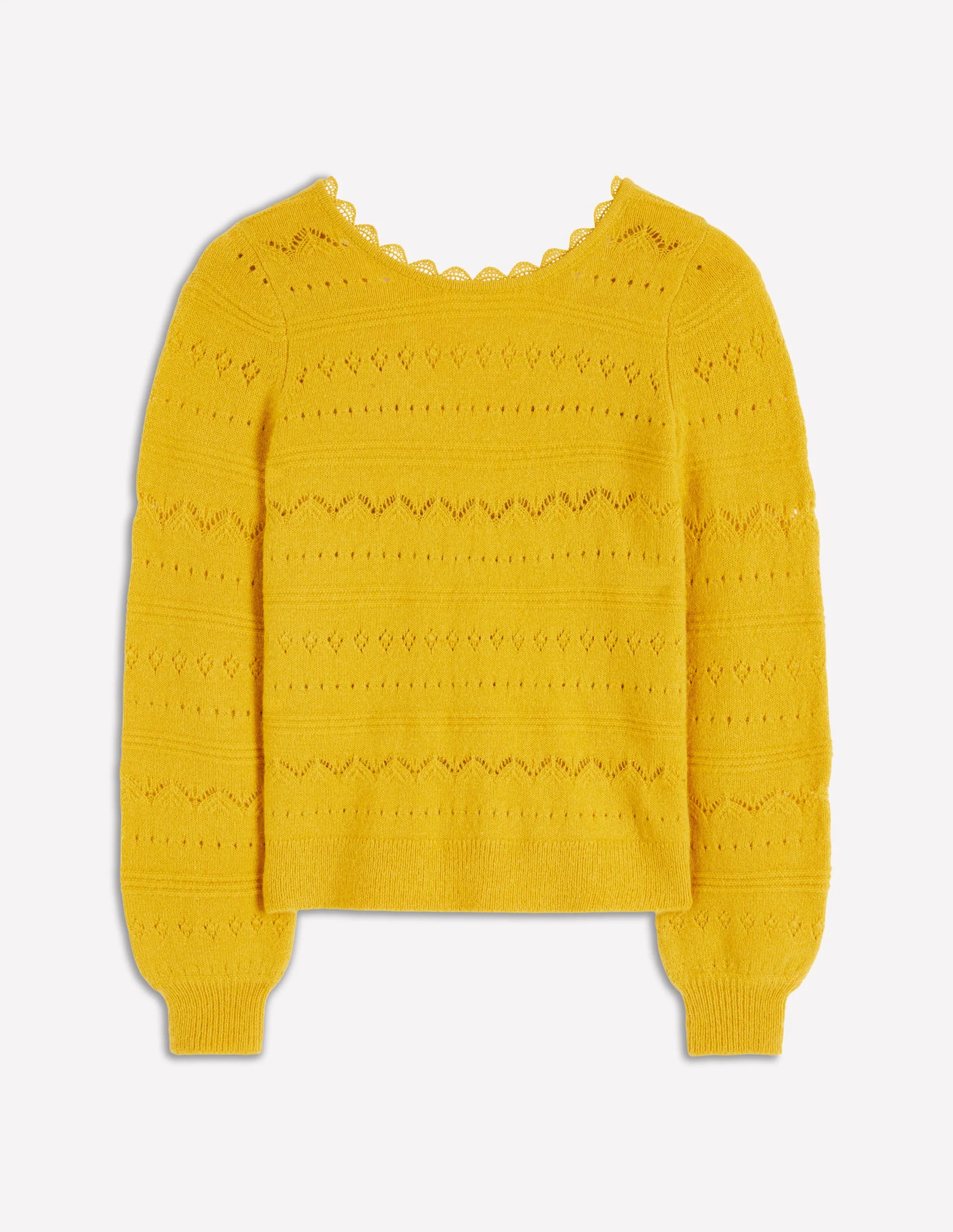 Leticia Pullover mit Spitzenbesatz-Goldenes Roggenfeld - Image 5