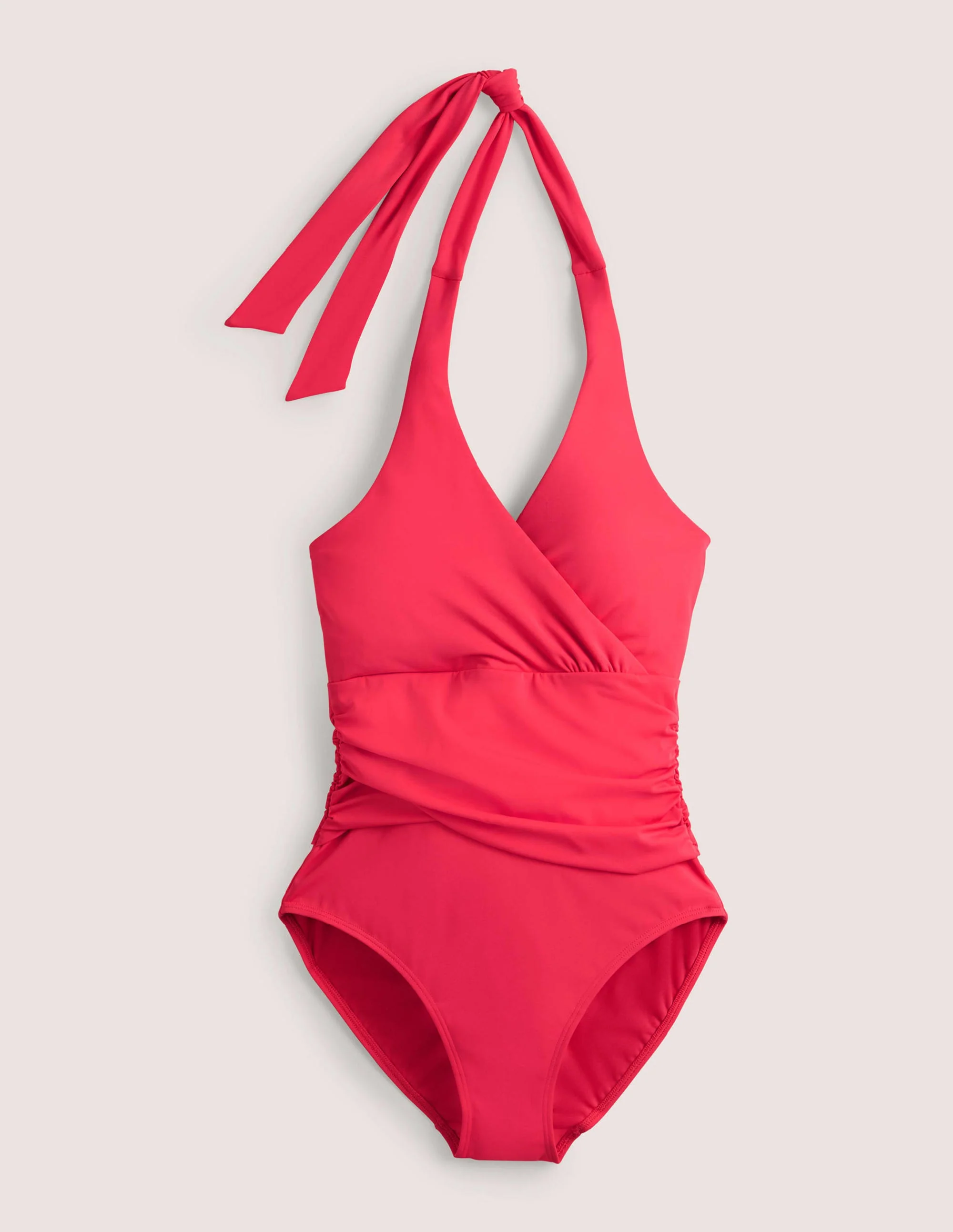 Levanzo Neckholder-Badeanzug-Beerenrosa - Image 5