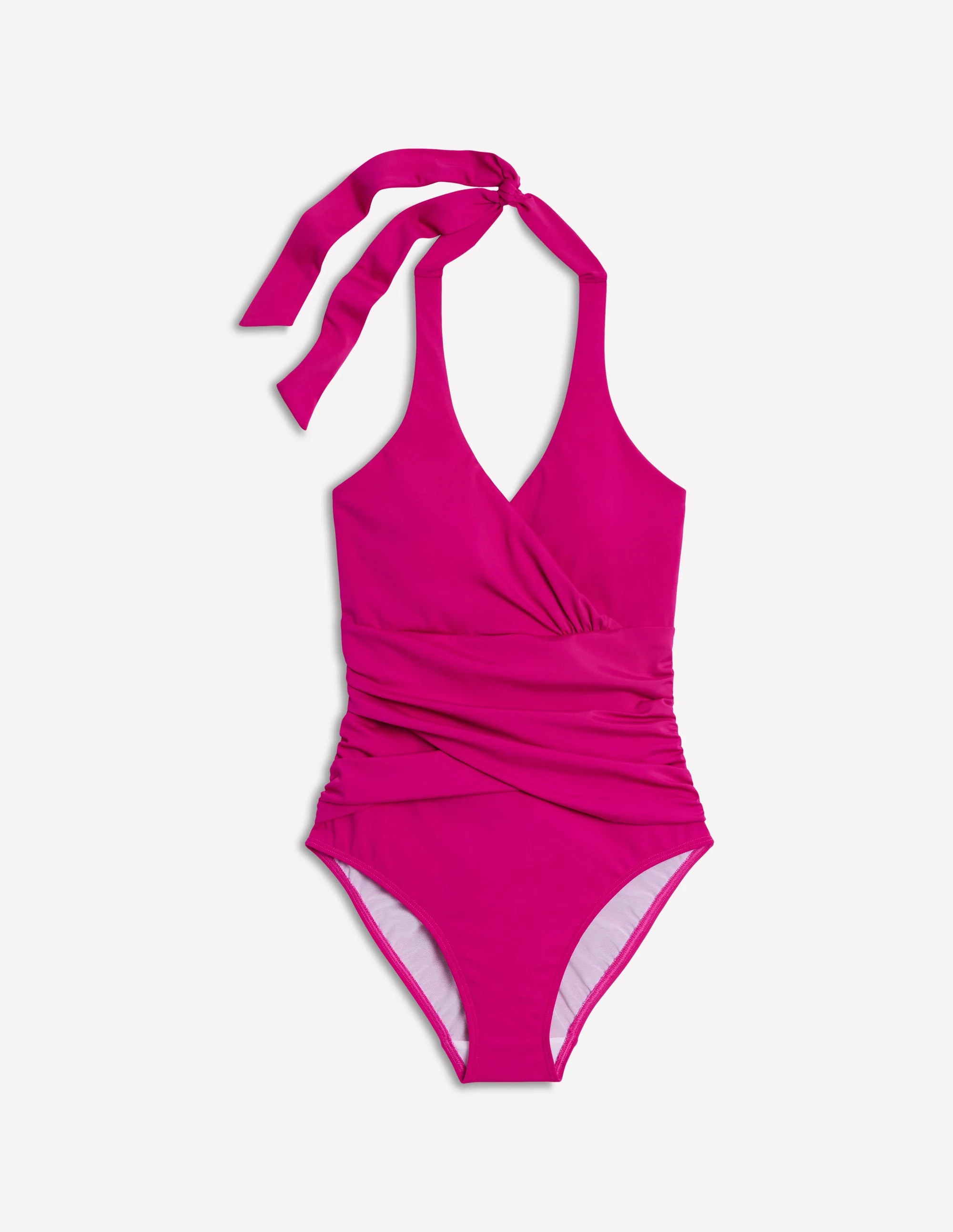Levanzo Neckholder-Badeanzug-Juwelenrosa - Image 5