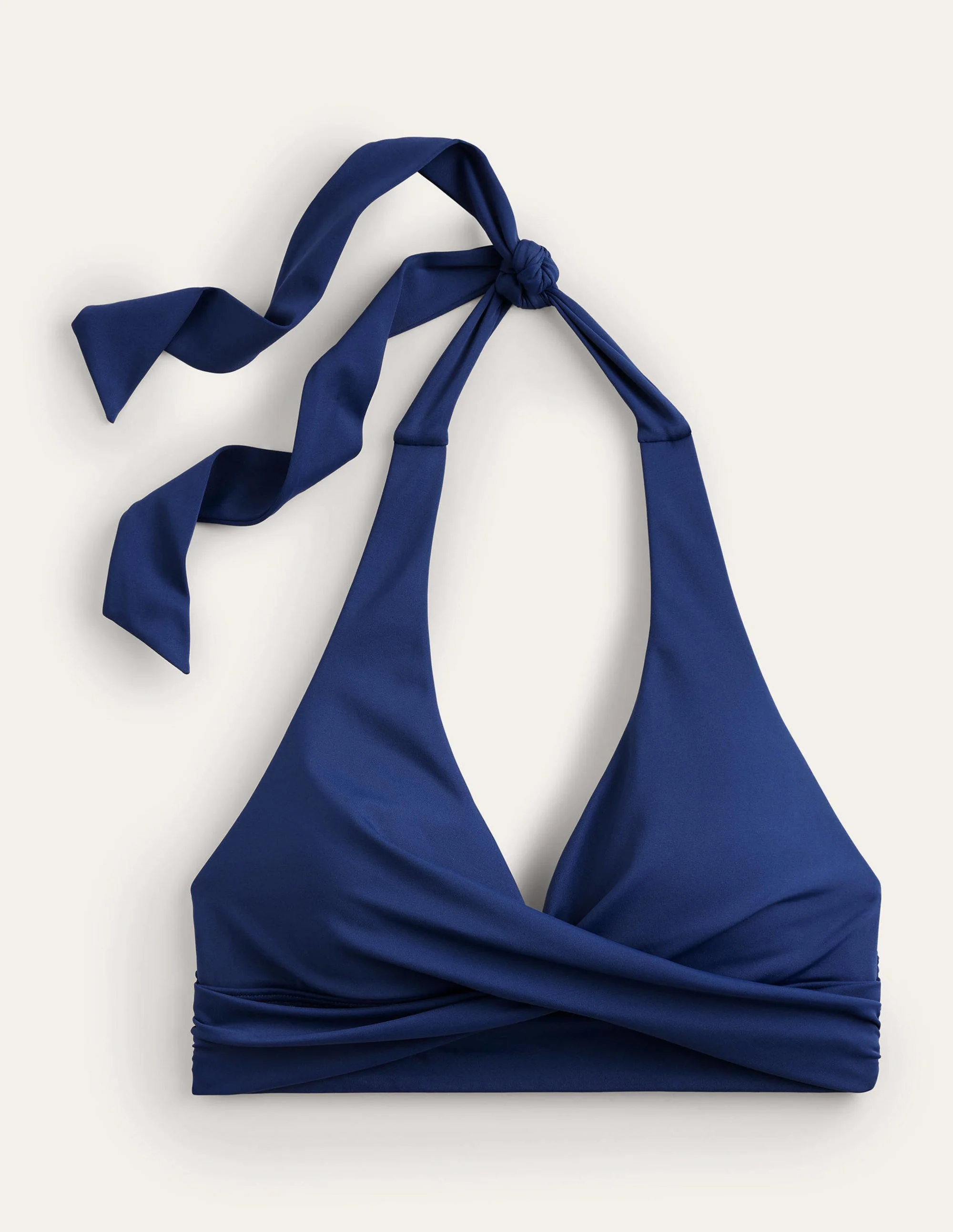 Levanzo Neckholder-Bikinioberteil-Französisches Marineblau - Image 7