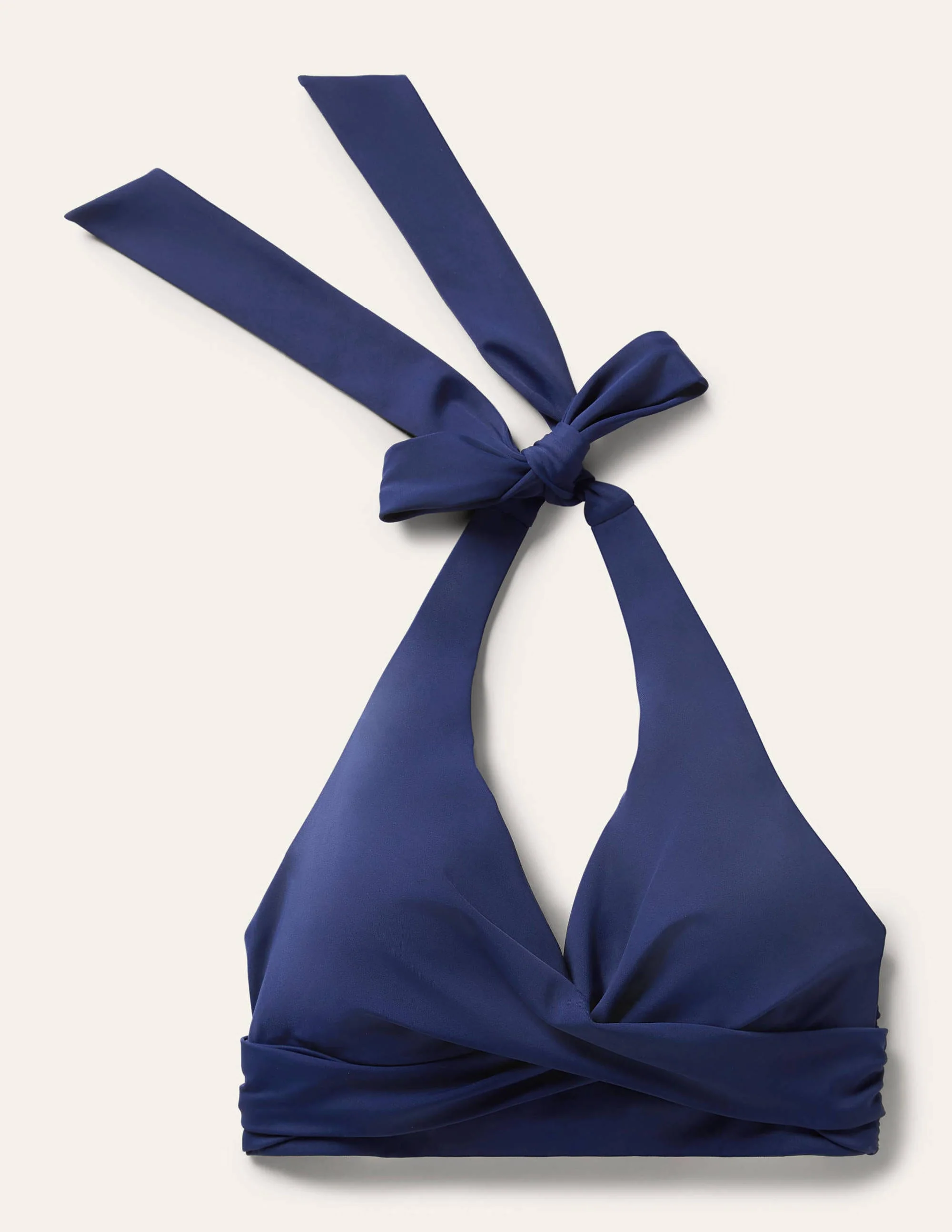 Levanzo Neckholder-Bikinioberteil-Französisches Marineblau - Image 9