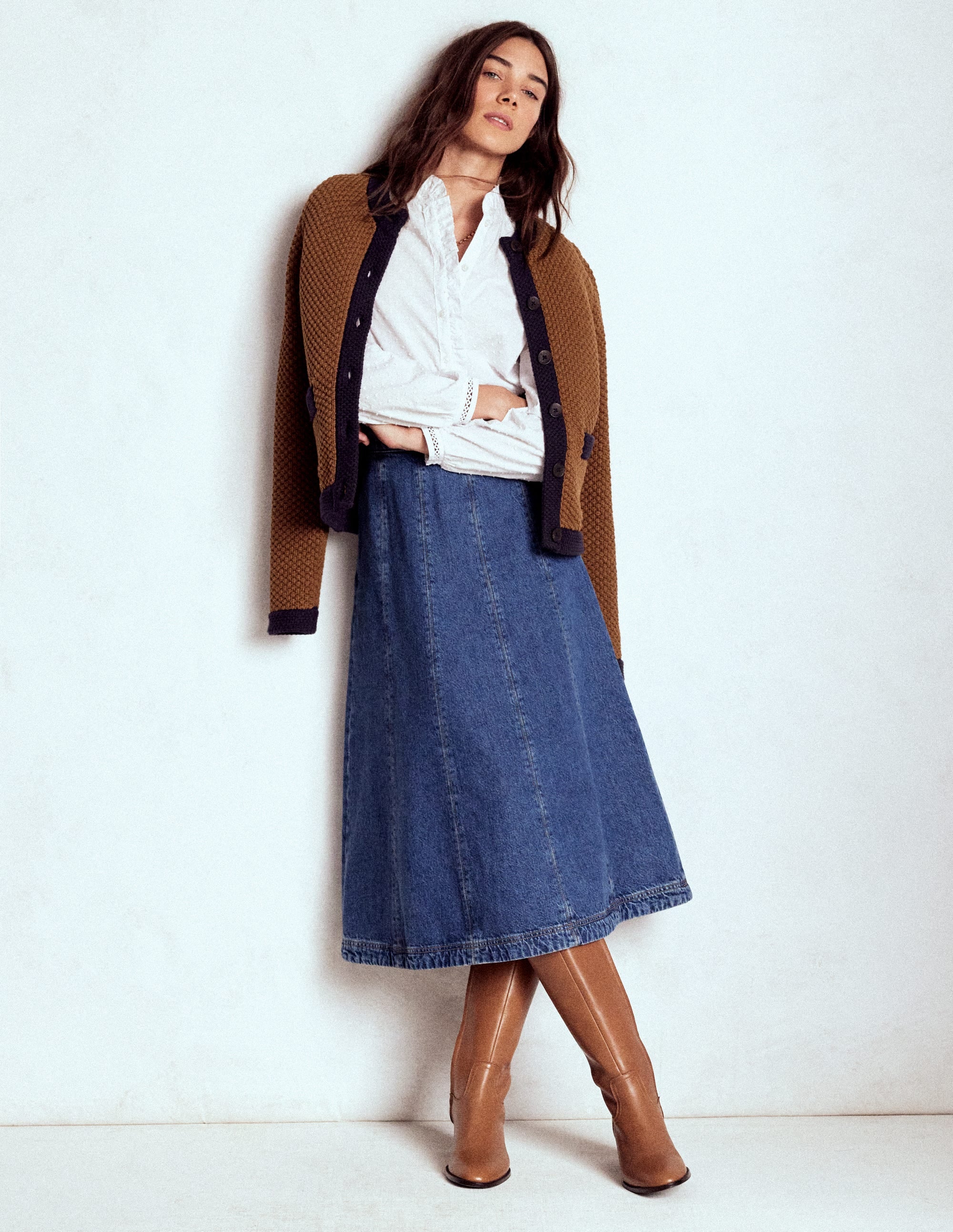 Libby Strickjacke-Kamelbraun - Image 6