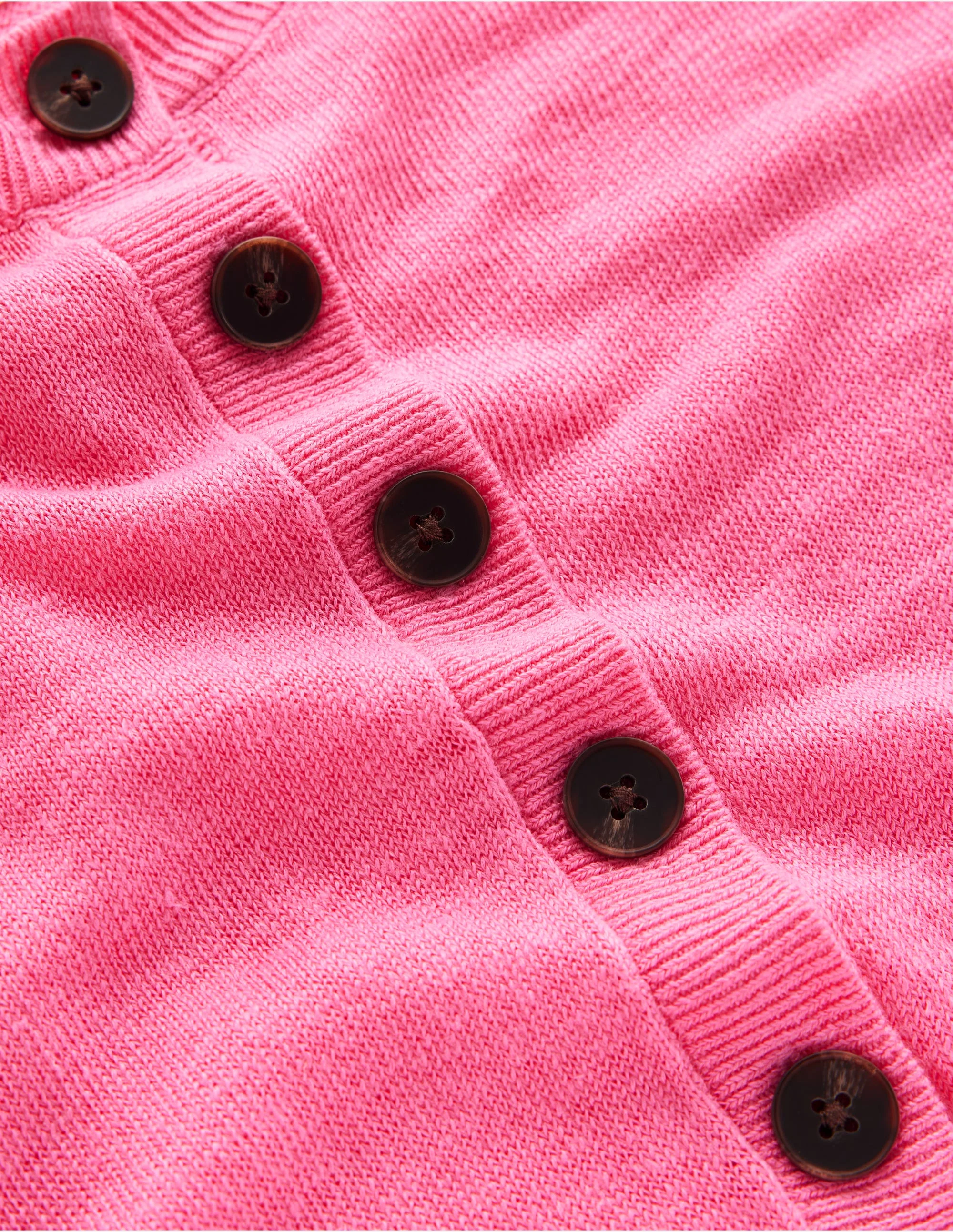 Liv Henley-Pullover aus Leinen-Rosa Rose - Image 10