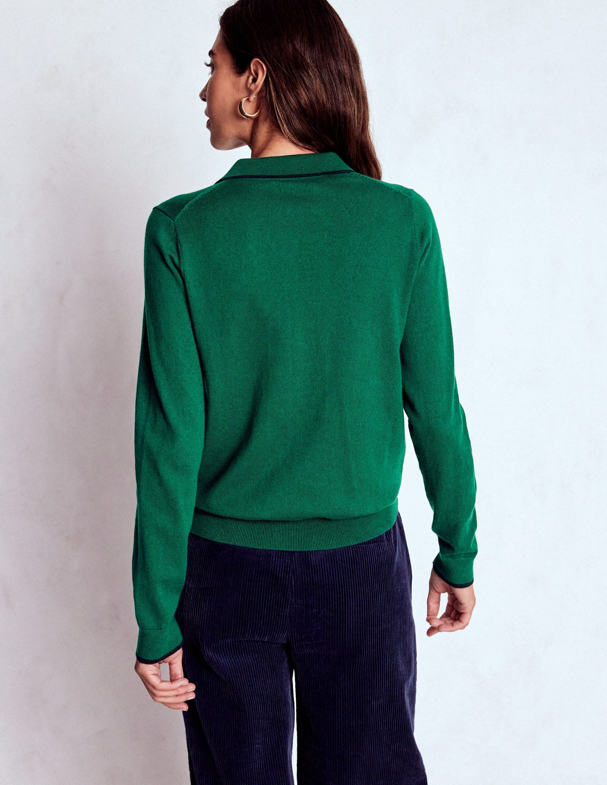 Liz Henley-Pullover-Botanischer Garten Grün - Image 3