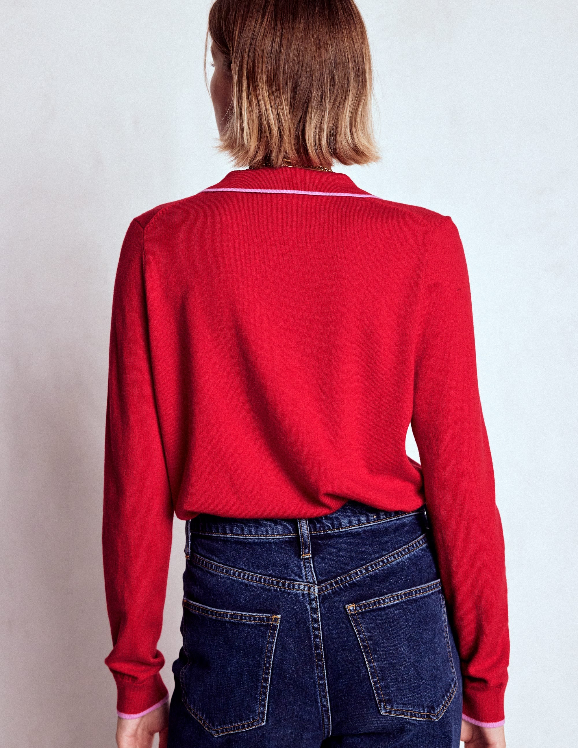 Liz Henley-Pullover-Salsa-Rot - Image 3